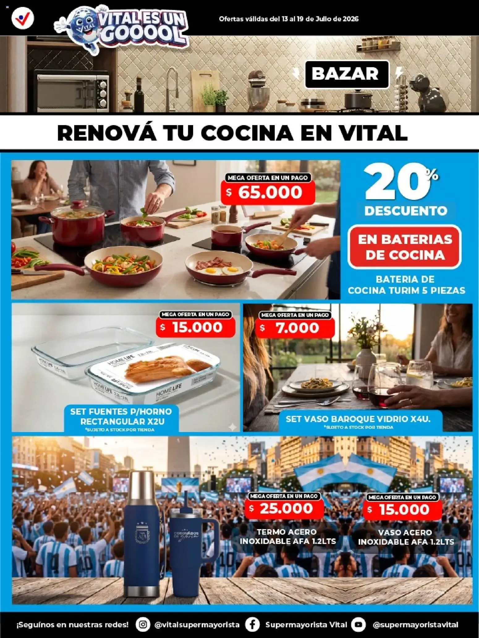 Ofertas de Vital - Vital es un Goool: Ofertas en Smart TVs 13 de julio al 19 de julio 2026 - Página 3 del catálogo