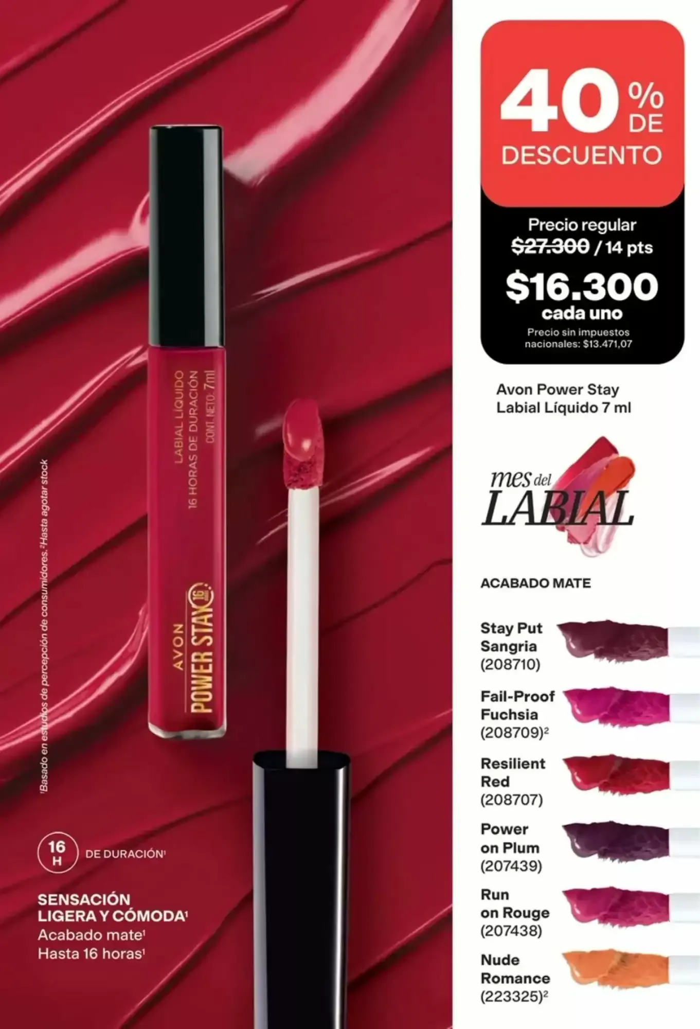 Ofertas de Catálogo Avon 30 de junio al 30 de noviembre 2026 - Página 11 del catálogo