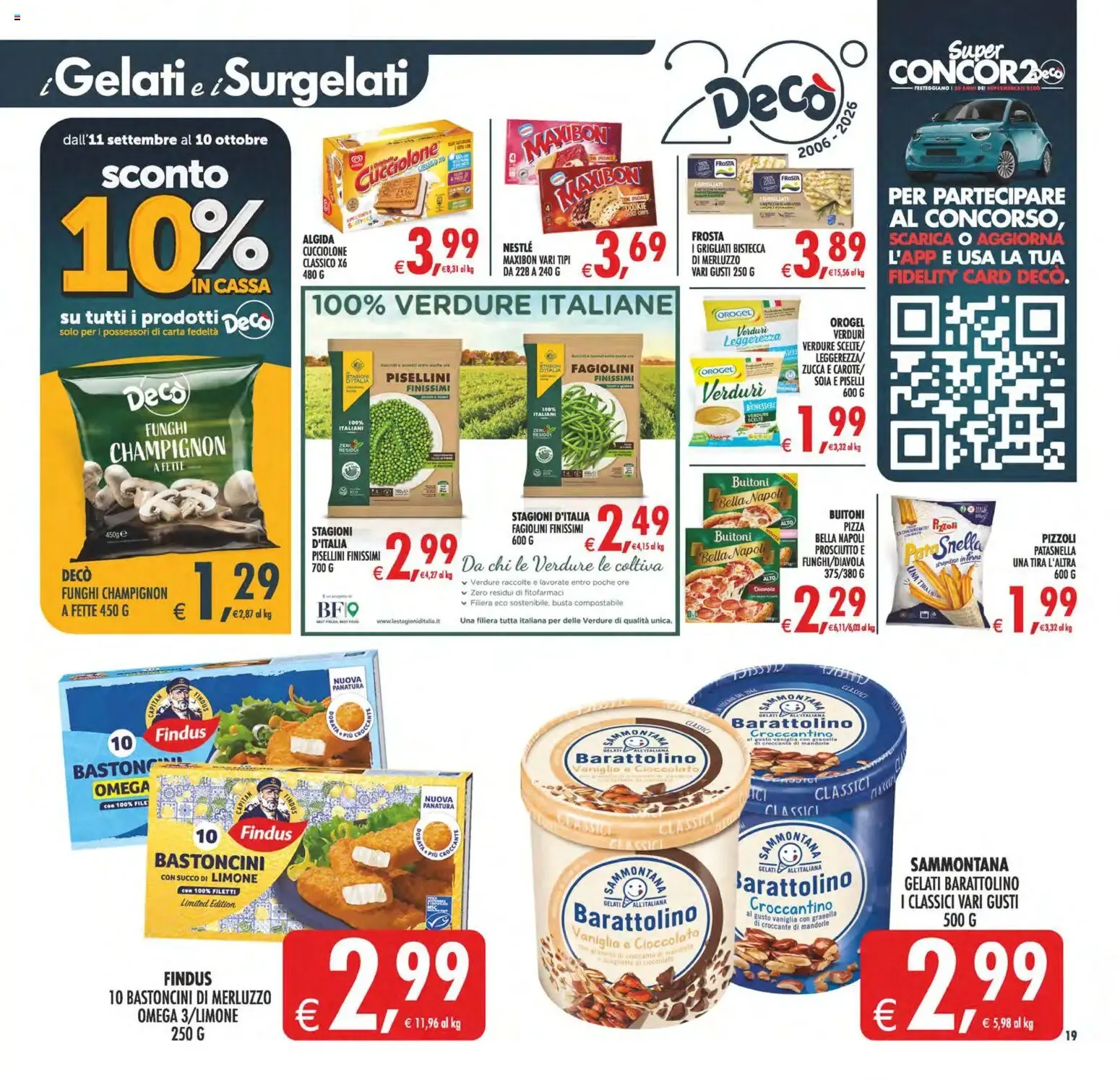 Deco Maxistore Supermercati Local - Super Concorso 20 Anni da 22 settembre a 1 ottobre di 2026 - Pagina del volantino 19