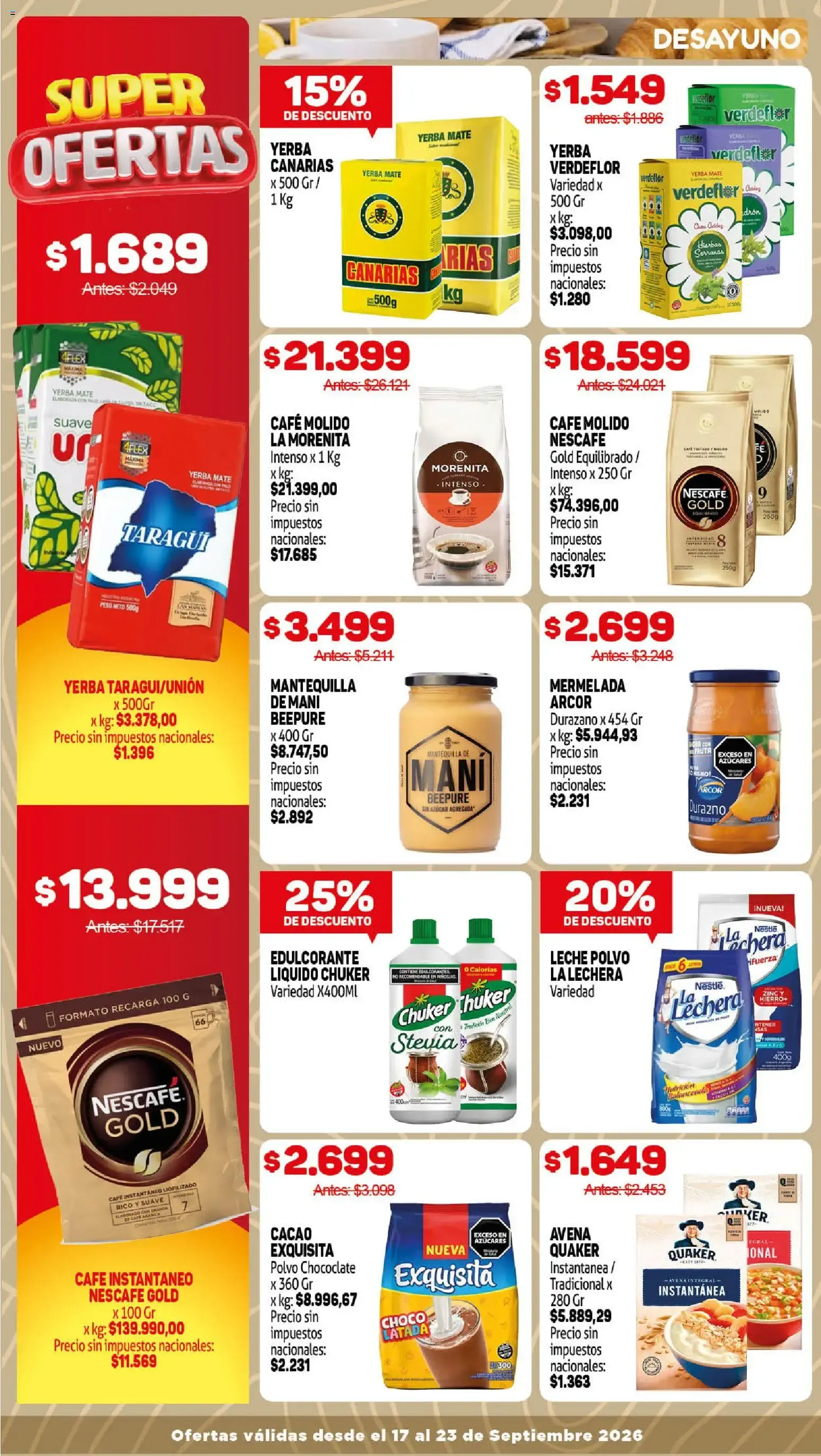 Ofertas de Makro: Te Alcanza Para Más - Promos Semanales 17 de septiembre al 23 de septiembre 2026 - Página 11 del catálogo