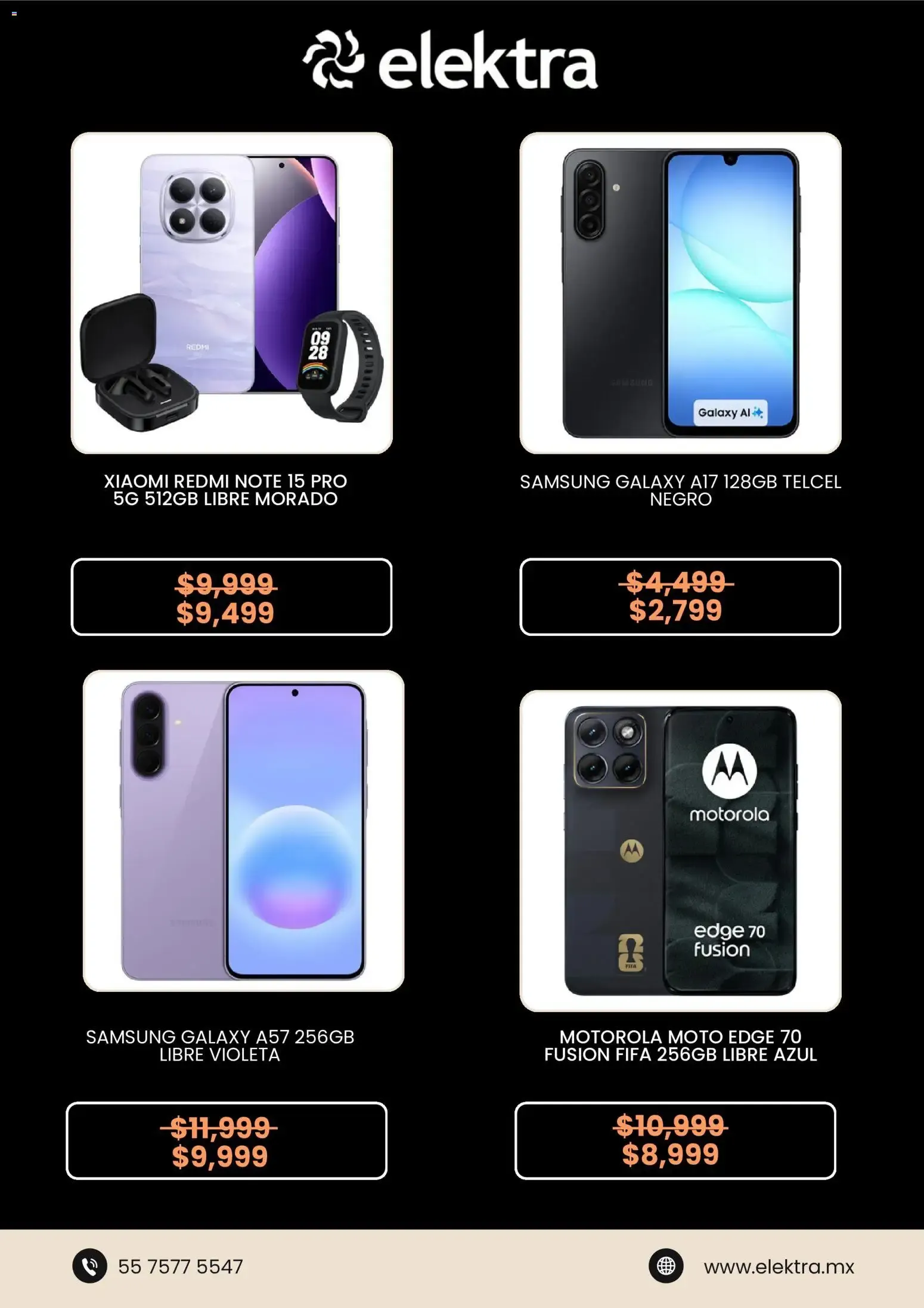 Catálogo de Elektra: Ofertas en Telefonía y Promociones Especiales 3 de junio al 6 de julio 2026 - Pagina 2