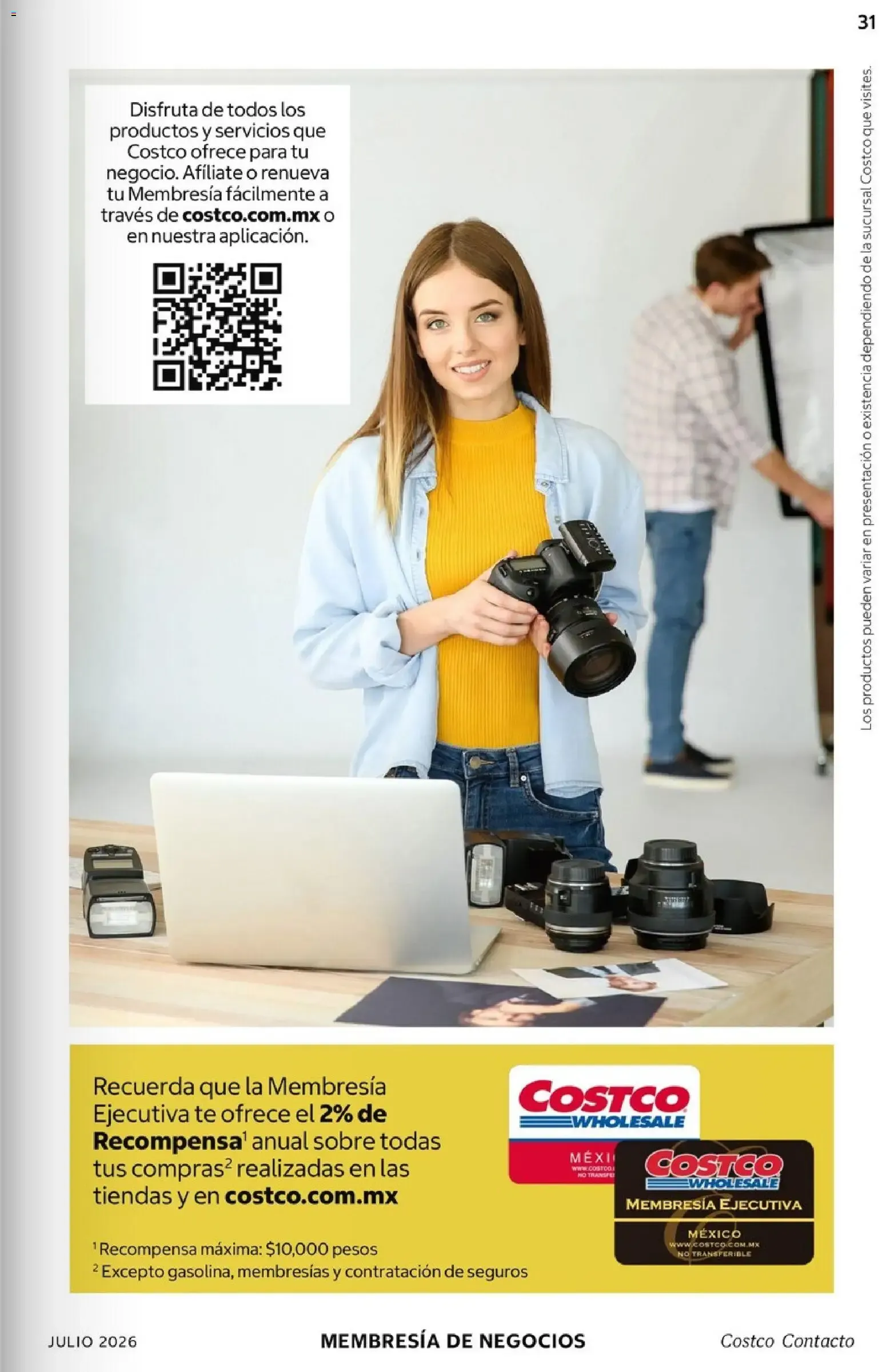 Catálogo de Revista digital Contacto Costco: 50 años 1 de julio al 31 de julio 2026 - Pagina 31