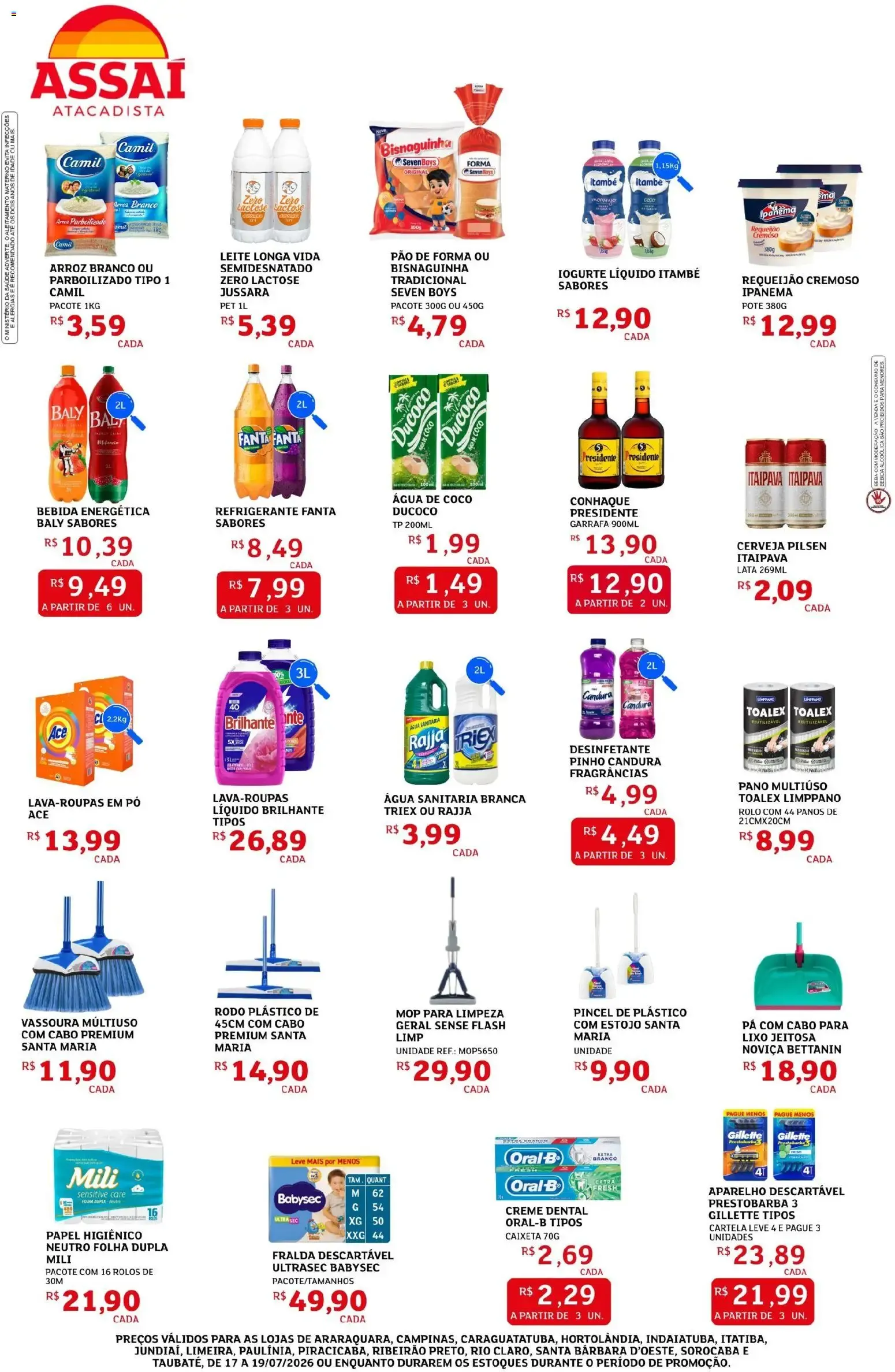 Encarte de Assaí Atacadista ofertas - SP de 17/07/2026 | Promoções Online 17 de julho até 19 de julho 2026 - Pagina 2