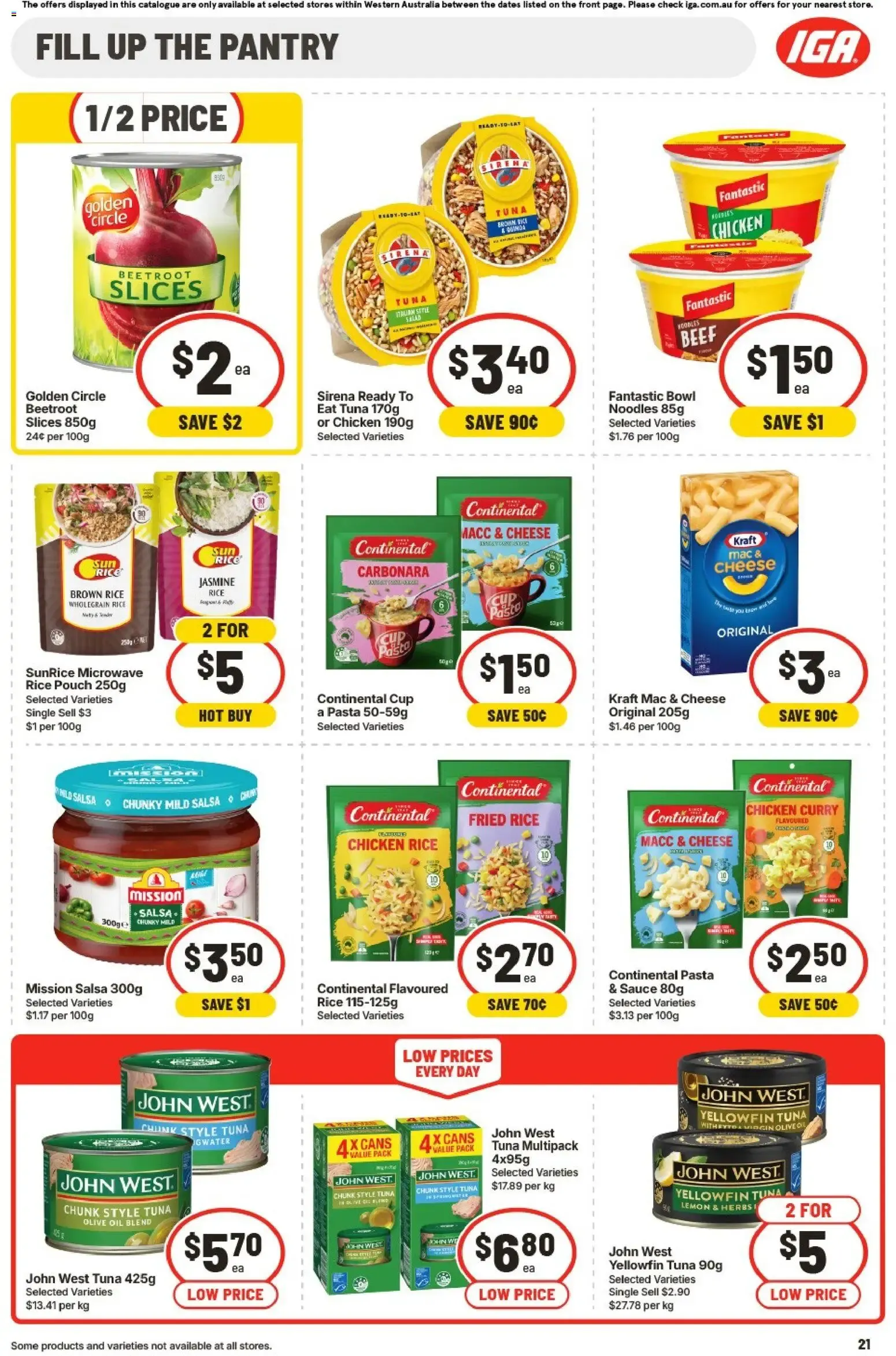 IGA catalogue valid from 28/10/2026 > Online Australia - Catalogue valid from 28 October to 3 November 2026 - page 21