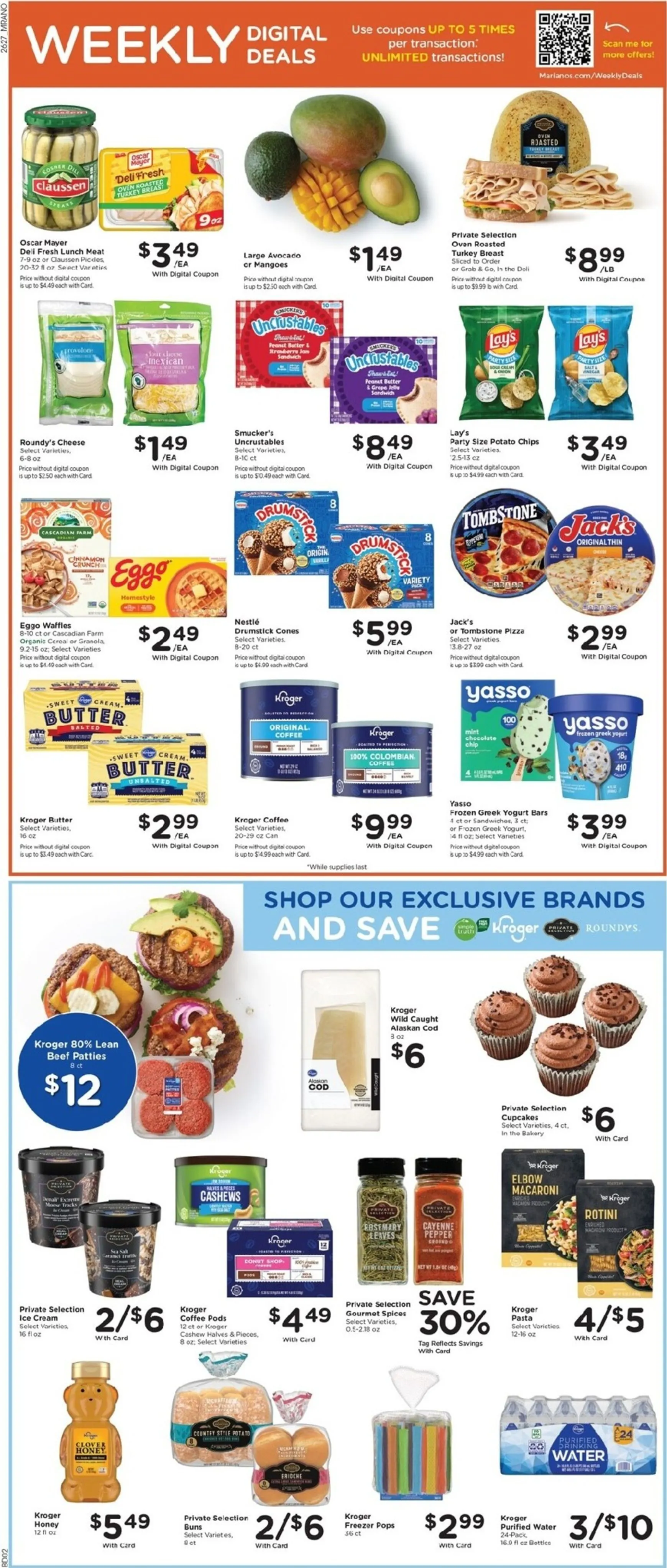 Weekly ad Mariano's Anniversary Celebration Flyer from August 5 to August 11 2026 - Page 6