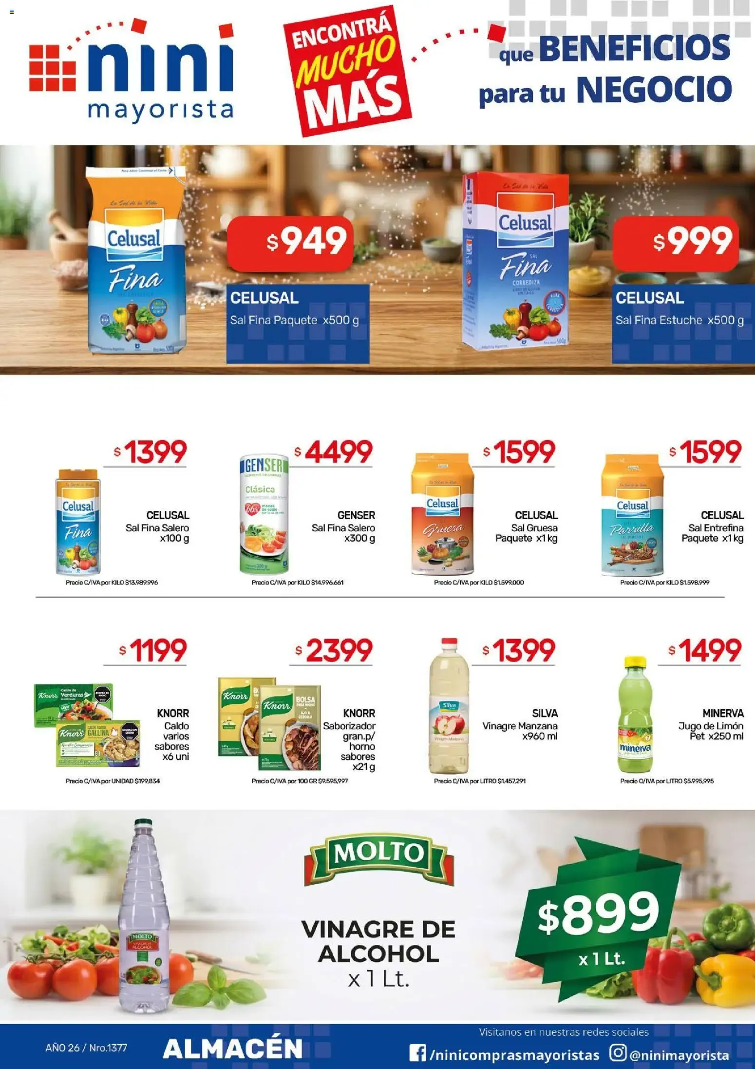 Ofertas de NINI Mayorista catálogo del 14/09/2026 - 20/09/2026 14 de septiembre al 20 de septiembre 2026 - Página 22 del catálogo