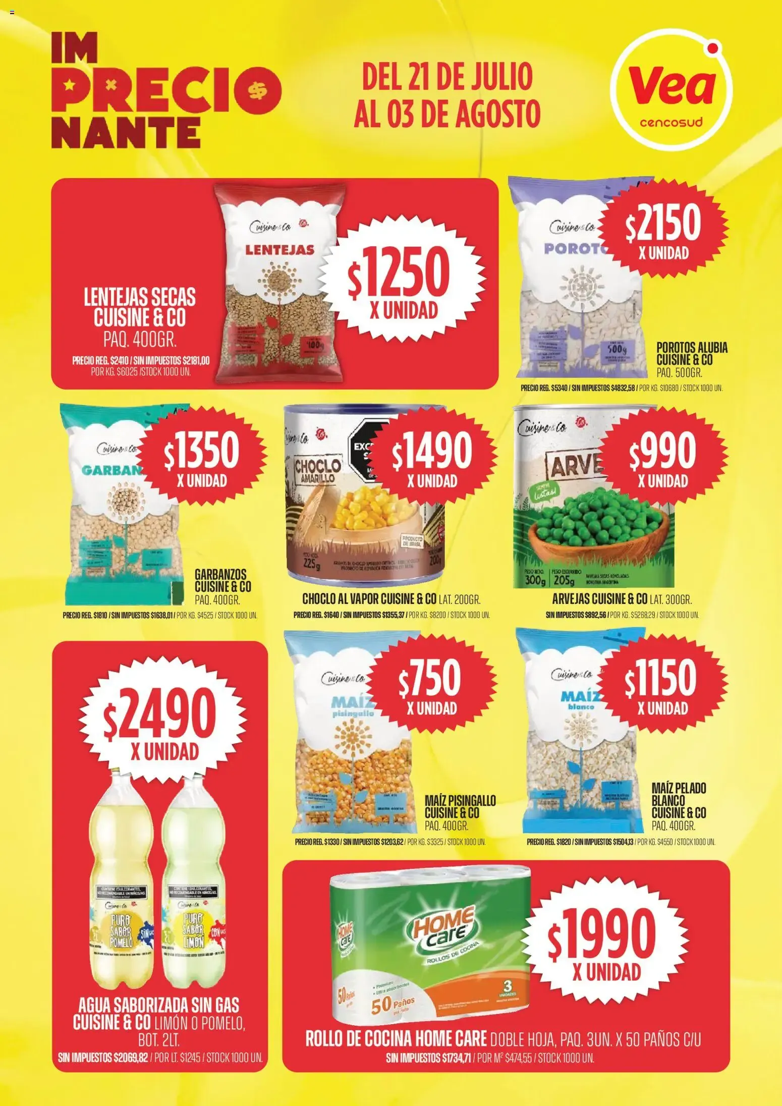Ofertas de Vea IM PRECIO NANTE 21 de julio al 3 de agosto 2026 - Página 4 del catálogo