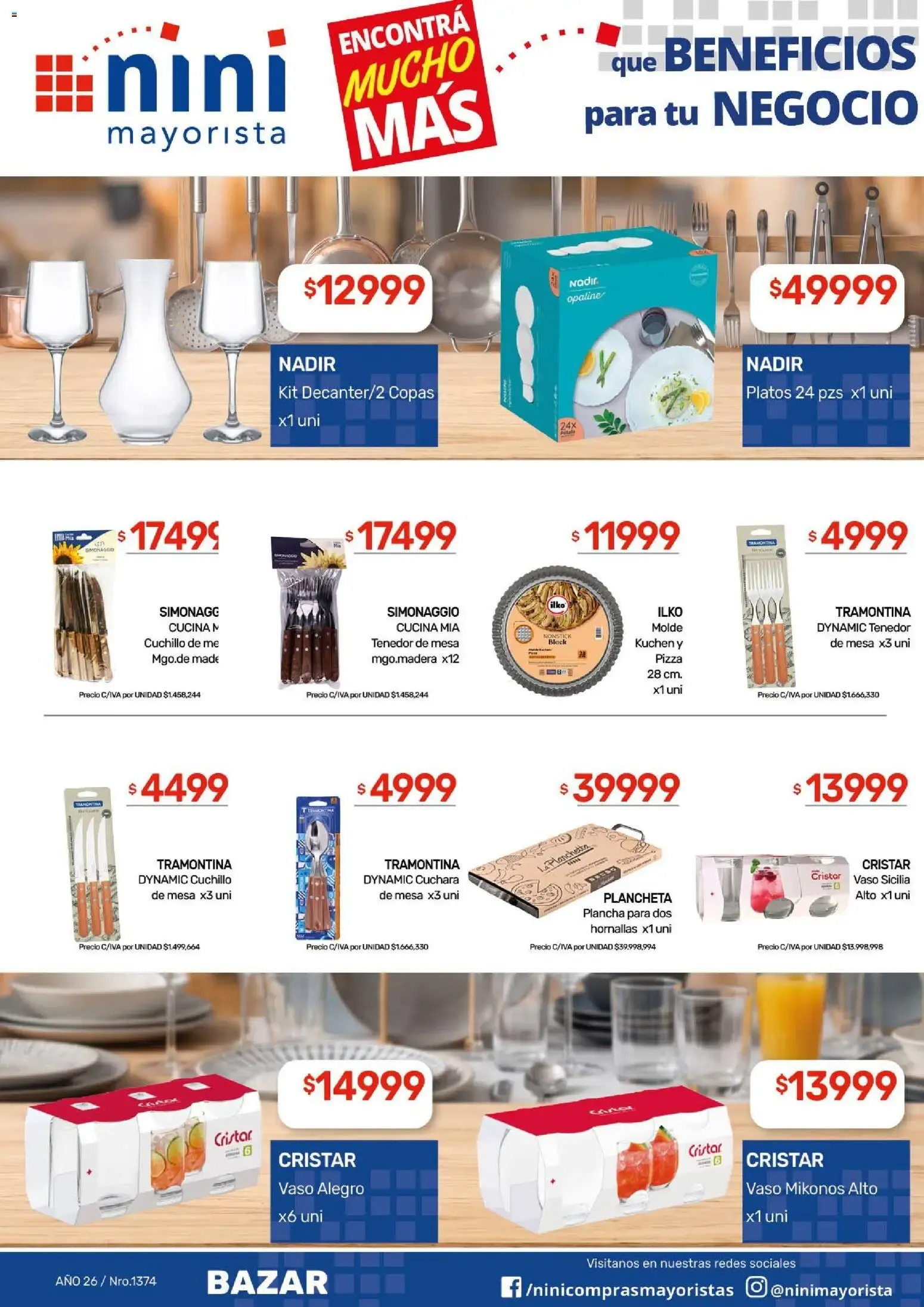 Ofertas de NINI Mayorista - Revista N°1374 24 de agosto al 30 de agosto 2026 - Página 39 del catálogo