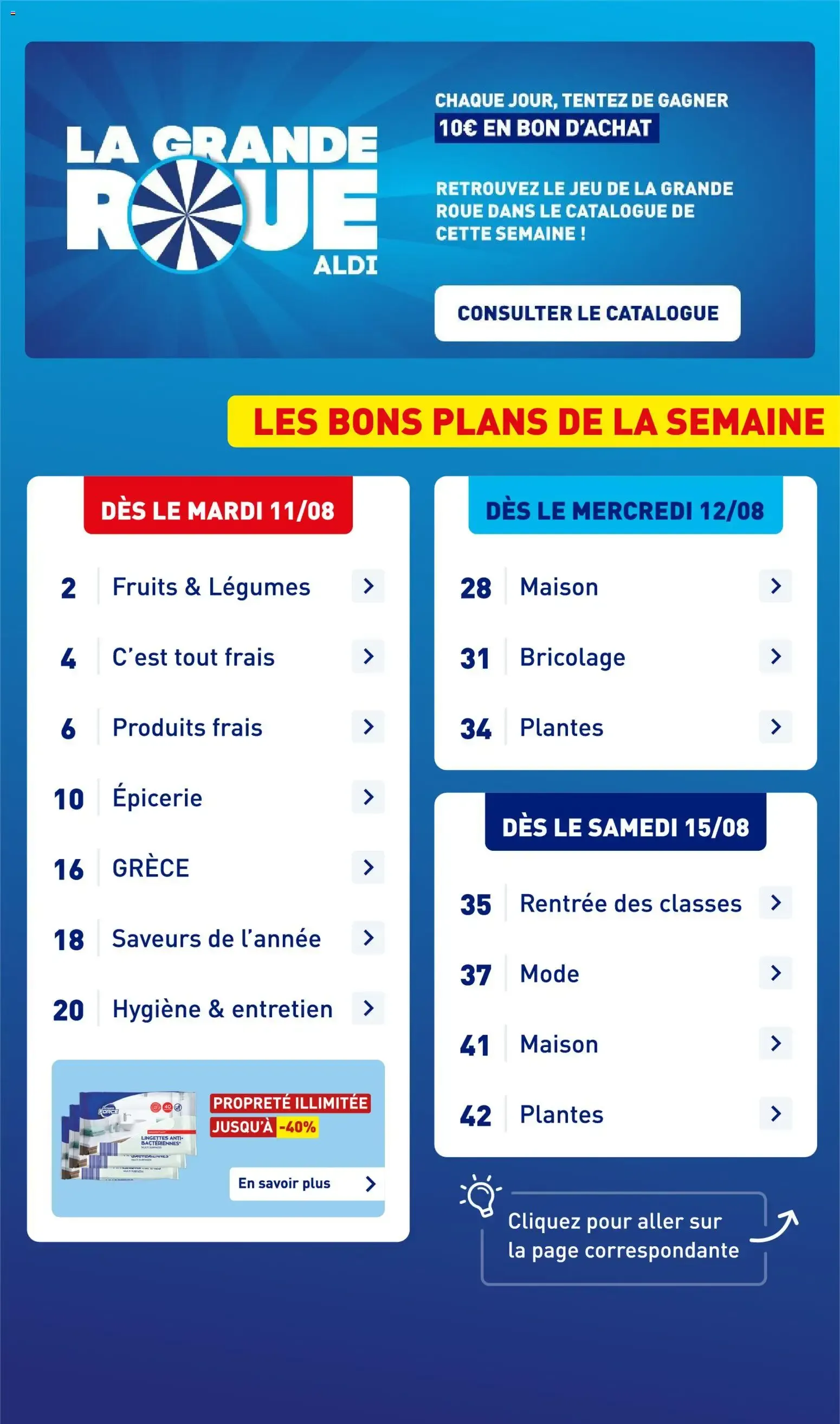 Catálogo de ofertas Aldi del 11 al 17 de agosto du 11 août au 17 août 2026 - Catalogue page 3
