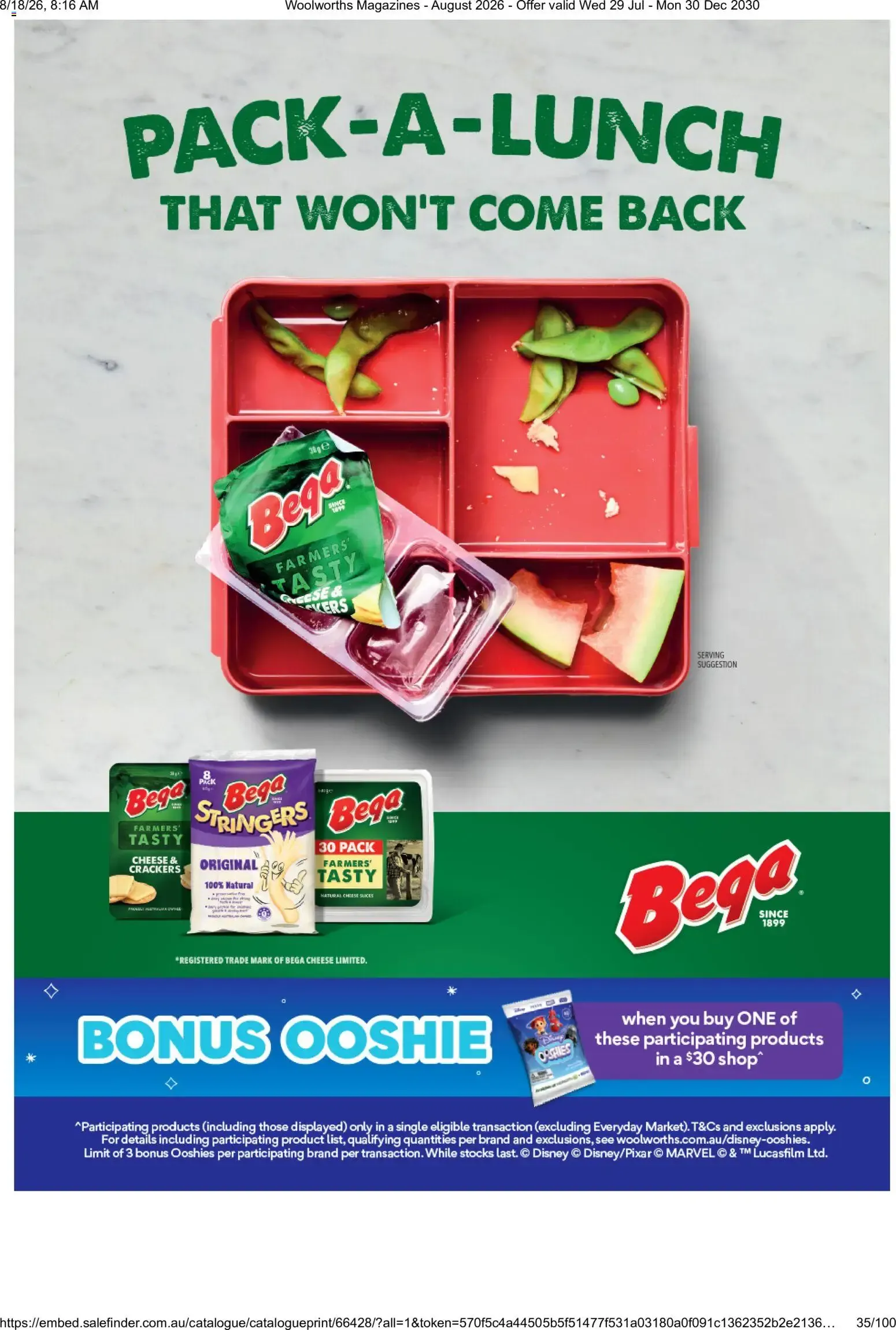 Woolworths Fresh Ideas - August 2026 - Catalogue valid from 29 July to 30 December 2030 - page 35