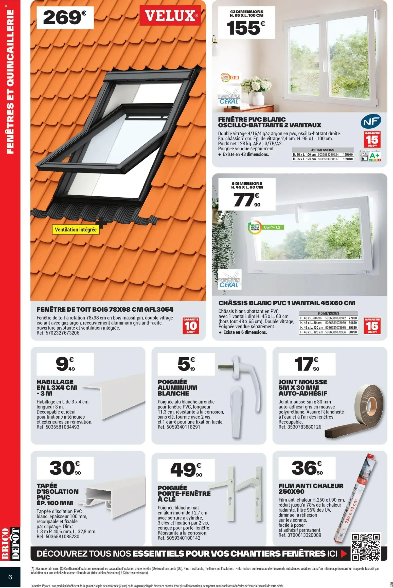 Brico Dépôt catalogue à partir du 11/09/2026 - promo en ligne du 11 septembre au 24 septembre 2026 - Catalogue page 6