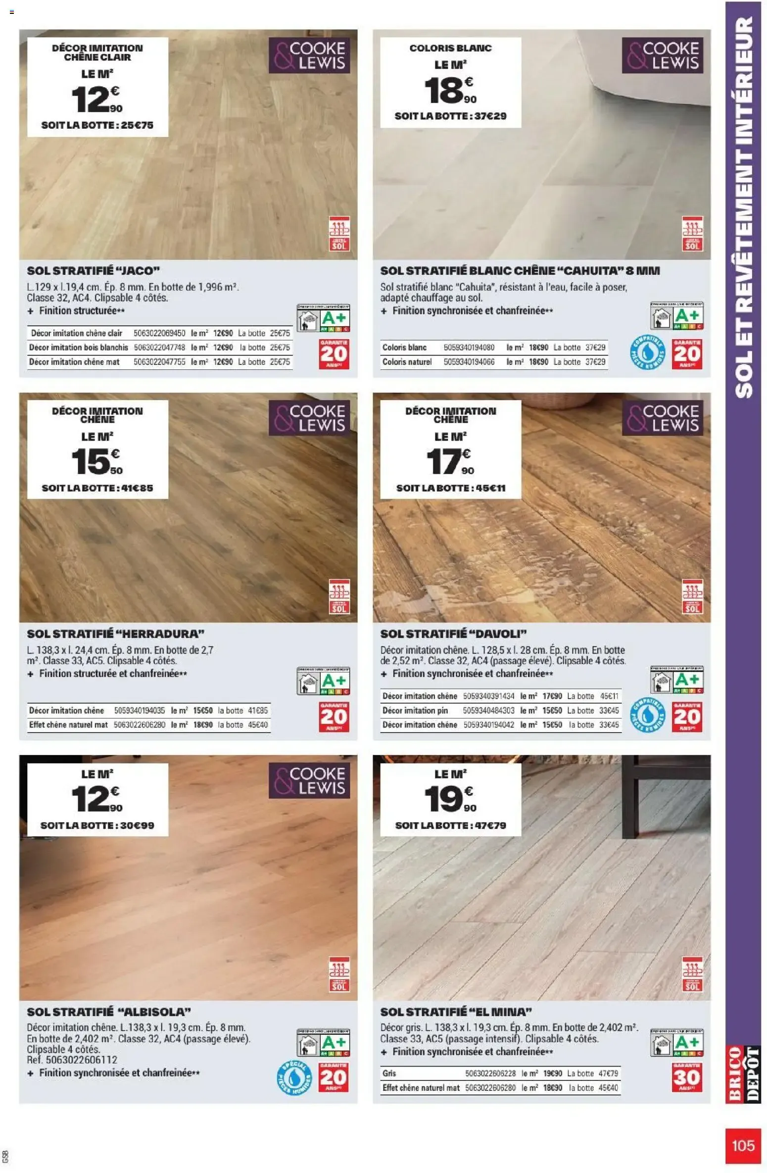 L'OFFICIEL DU BRICOLAGE - Automne du 17 septembre au 1 octobre 2026 - Catalogue page 105
