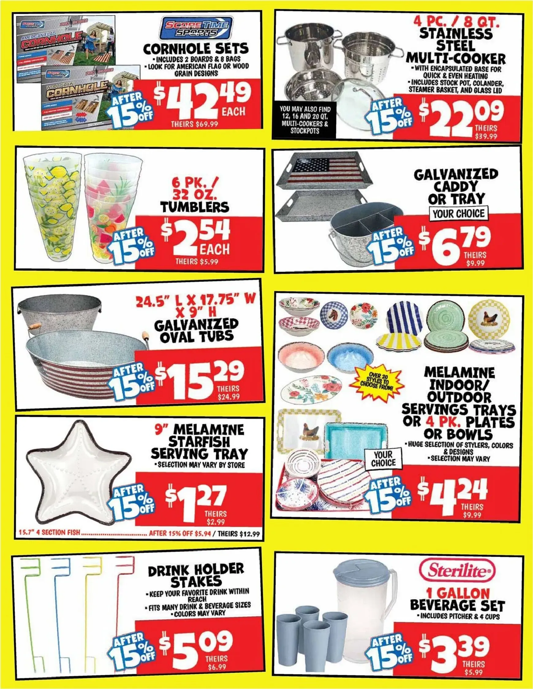 Weekly ad Current Ollie's - Birthday Bargain Bash leaflet valid from Monday 06/29/2026 to Sunday 07/05/2026 from June 29 to July 5 2026 - Page 6