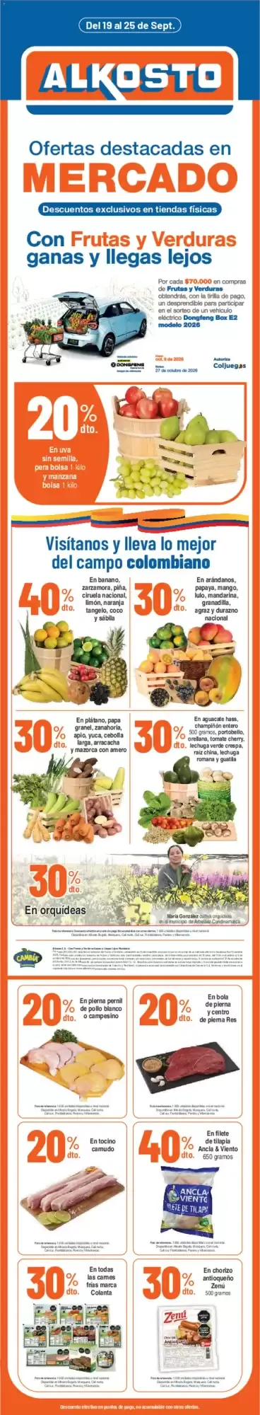 Catalogo de Catálogo Alkosto semana 38 19 de septiembre al 25 de septiembre 2026 - Pag 1