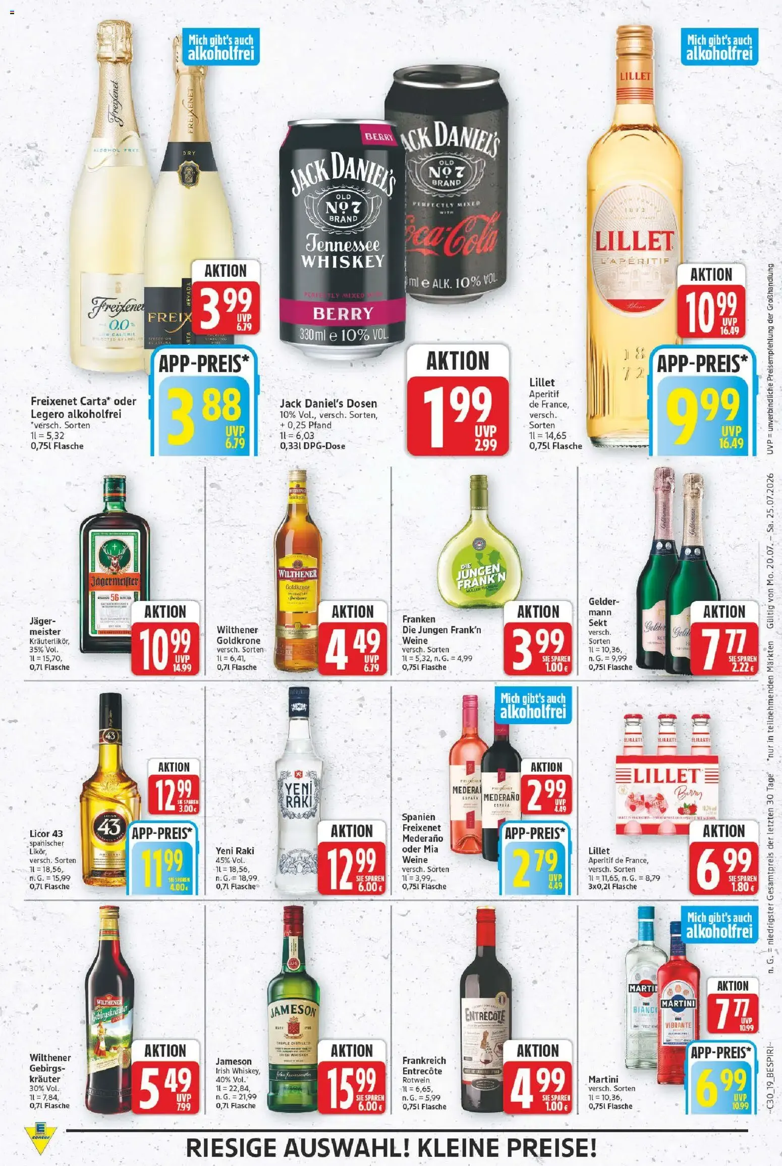Edeka Center Prospekt von 20. Juli bis 25. Juli 2026 - Prospekt seite 20