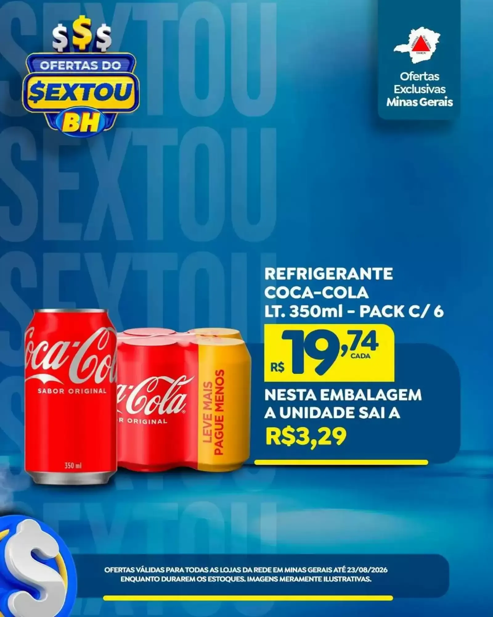 Encarte de Ofertas do Sextou BH - Minas Gerais 21 de agosto até 23 de agosto 2026 - Pagina 7