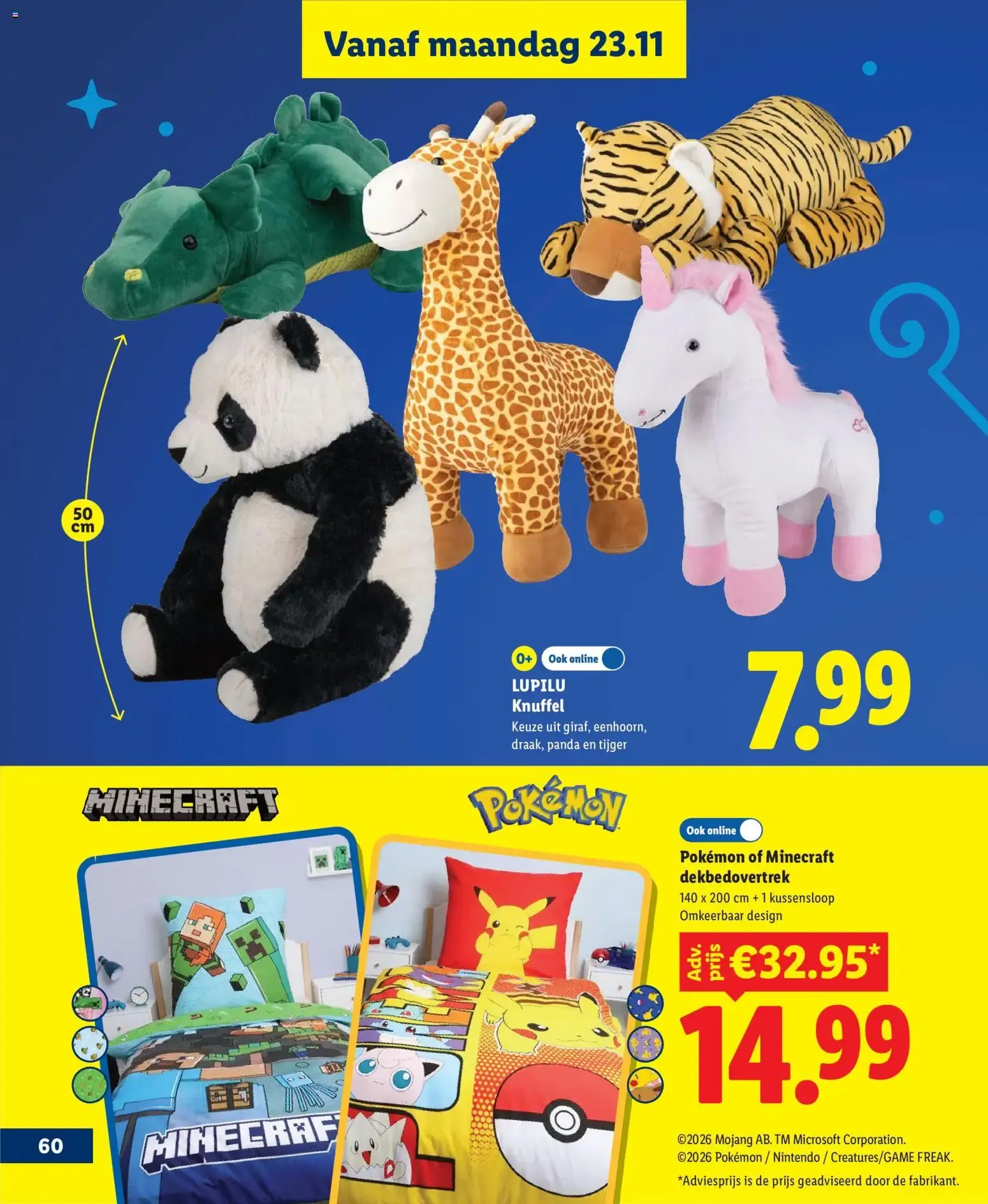 Het grote Lidl Speelgoed boek van 9 oktober tot 23 november 2026 - Folder pagina 60