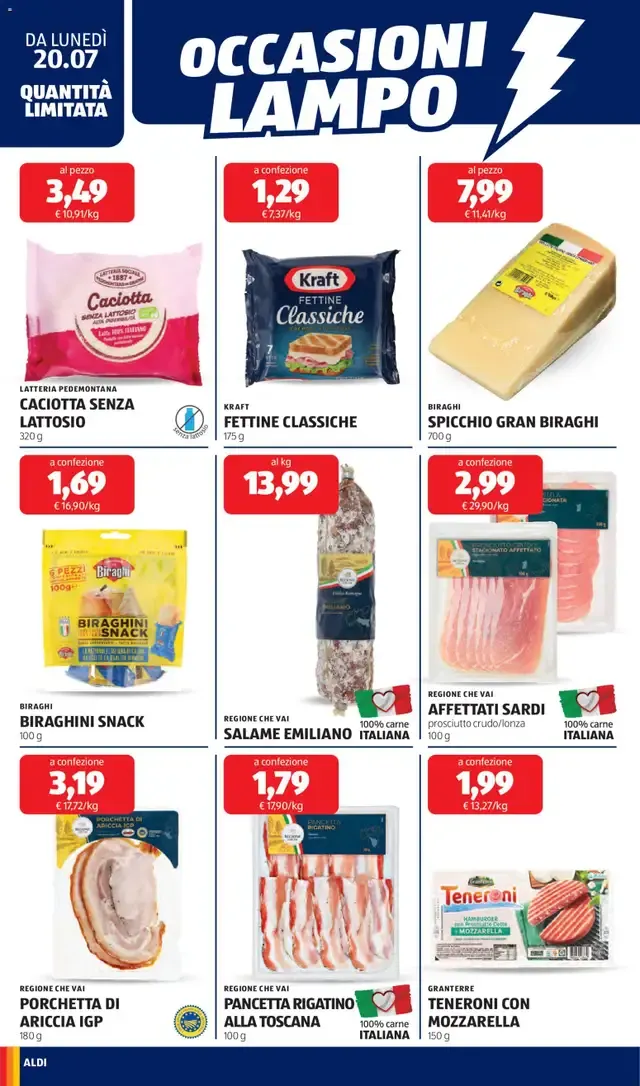 ALDI Volantino: Prezzi Bassi Ogni Giorno da 20 luglio a 26 luglio di 2026 - Pagina del volantino 14