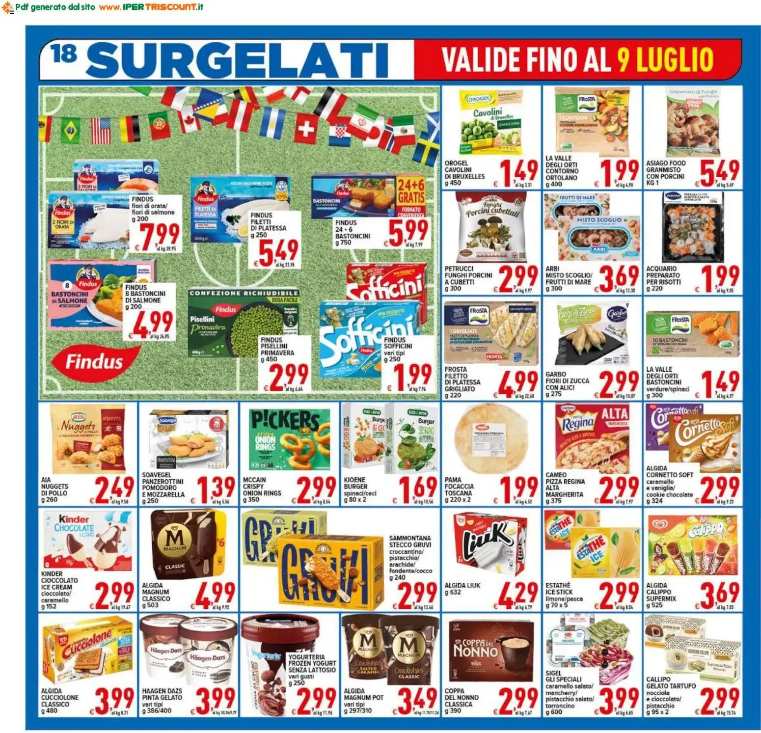 Iper Triscount Supermercati - Anniversario! Offerte valide dall'1 al 9 luglio 2026 da 1 luglio a 9 luglio di 2026 - Pagina del volantino 18