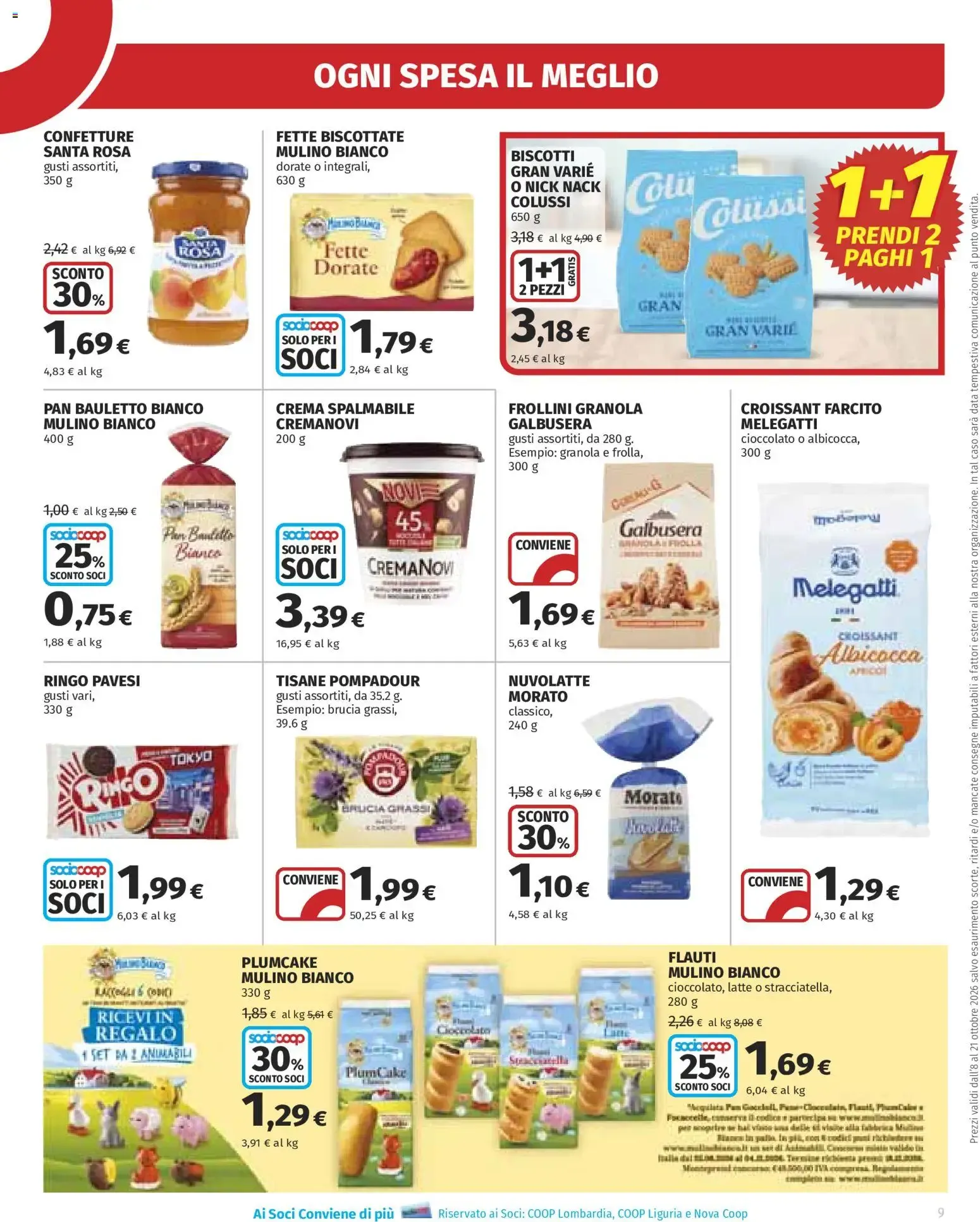 SCEGLI TU Grandi Marche su tantissimi prodotti da 8 ottobre a 21 ottobre di 2026 - Pagina del volantino 9