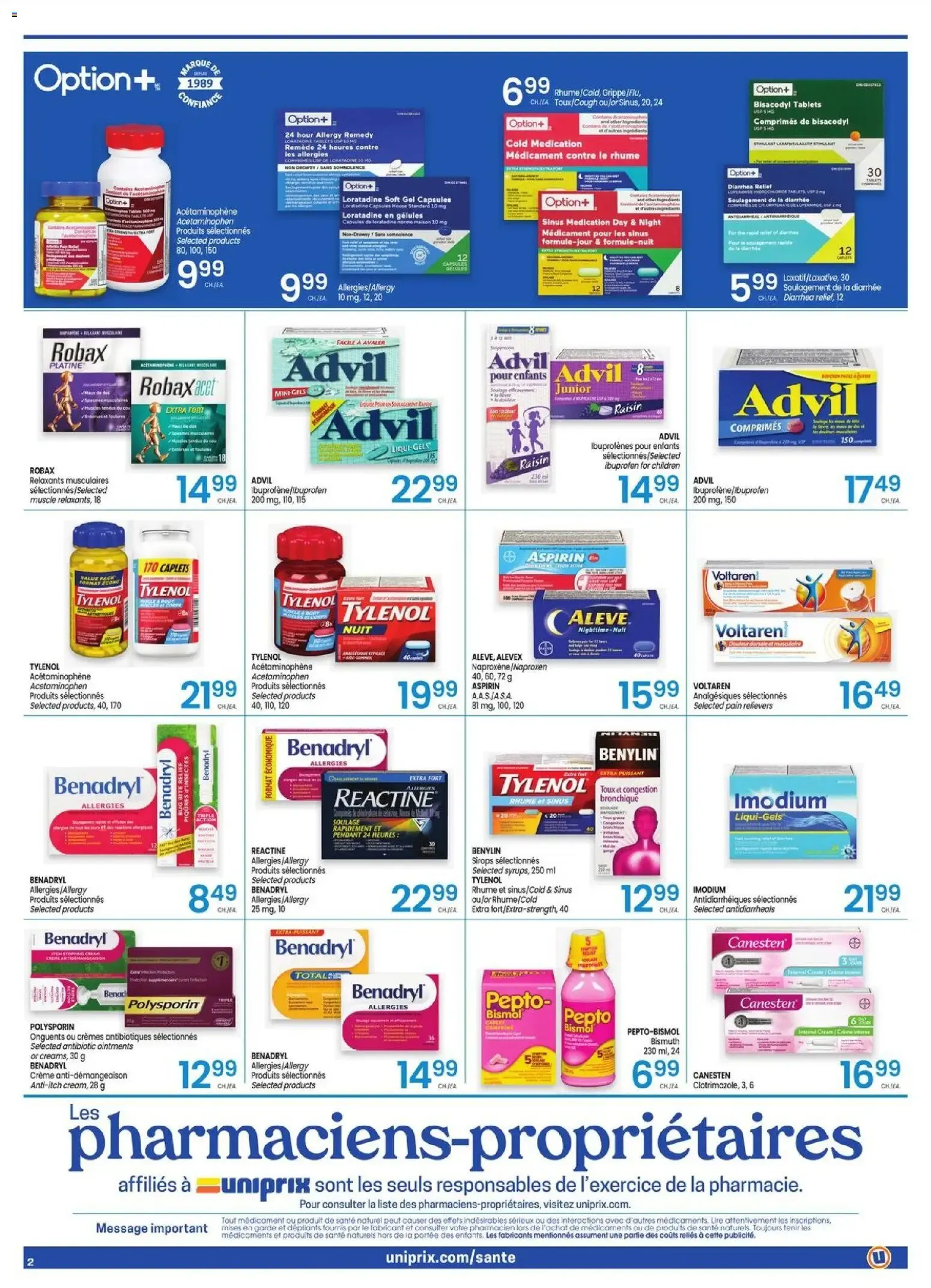 Uniprix - Uniprix Sante from Jul 16, 2026 > weekly specials & deals from July 16 to July 22 2026 - flyer page 2