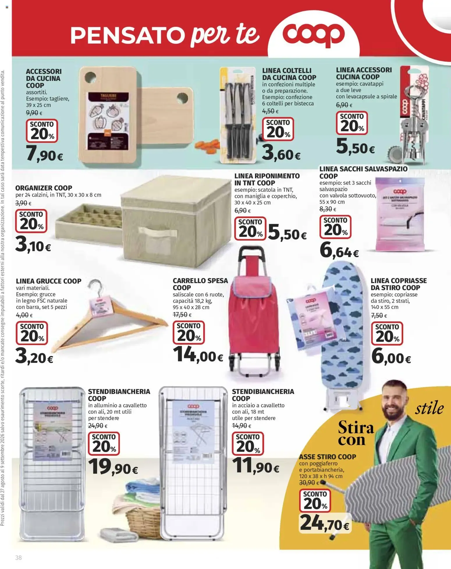 Volantino COOP Anteprima dal 27/08/2026 > NUOVO Promozioni da 27 agosto a 9 settembre di 2026 - Pagina del volantino 38