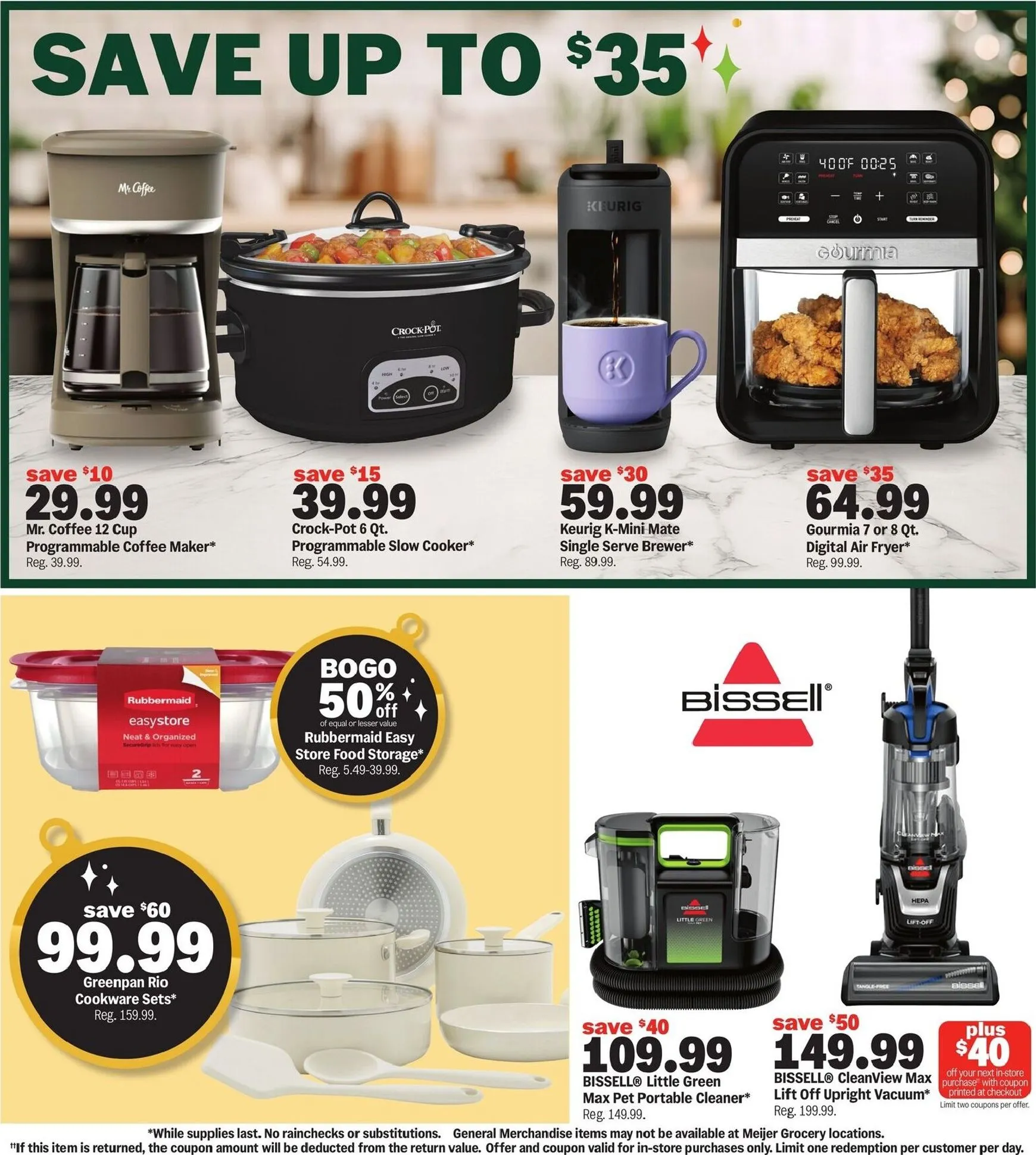 Weekly ad Future Meijer - Early Holiday Deals flyer valid from Wednesday 10/14/2026 to Tuesday 10/20/2026 from October 14 to October 20 2026 - Page 4