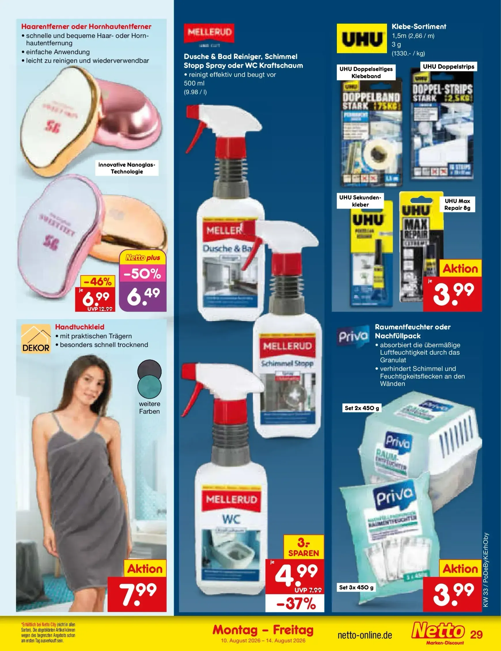 Netto Marken Discount Prospekt nächste Woche – von Montag 10.08.2026 bis Freitag 14.08.2026 von 10. August bis 14. August 2026 - Prospekt seite 42