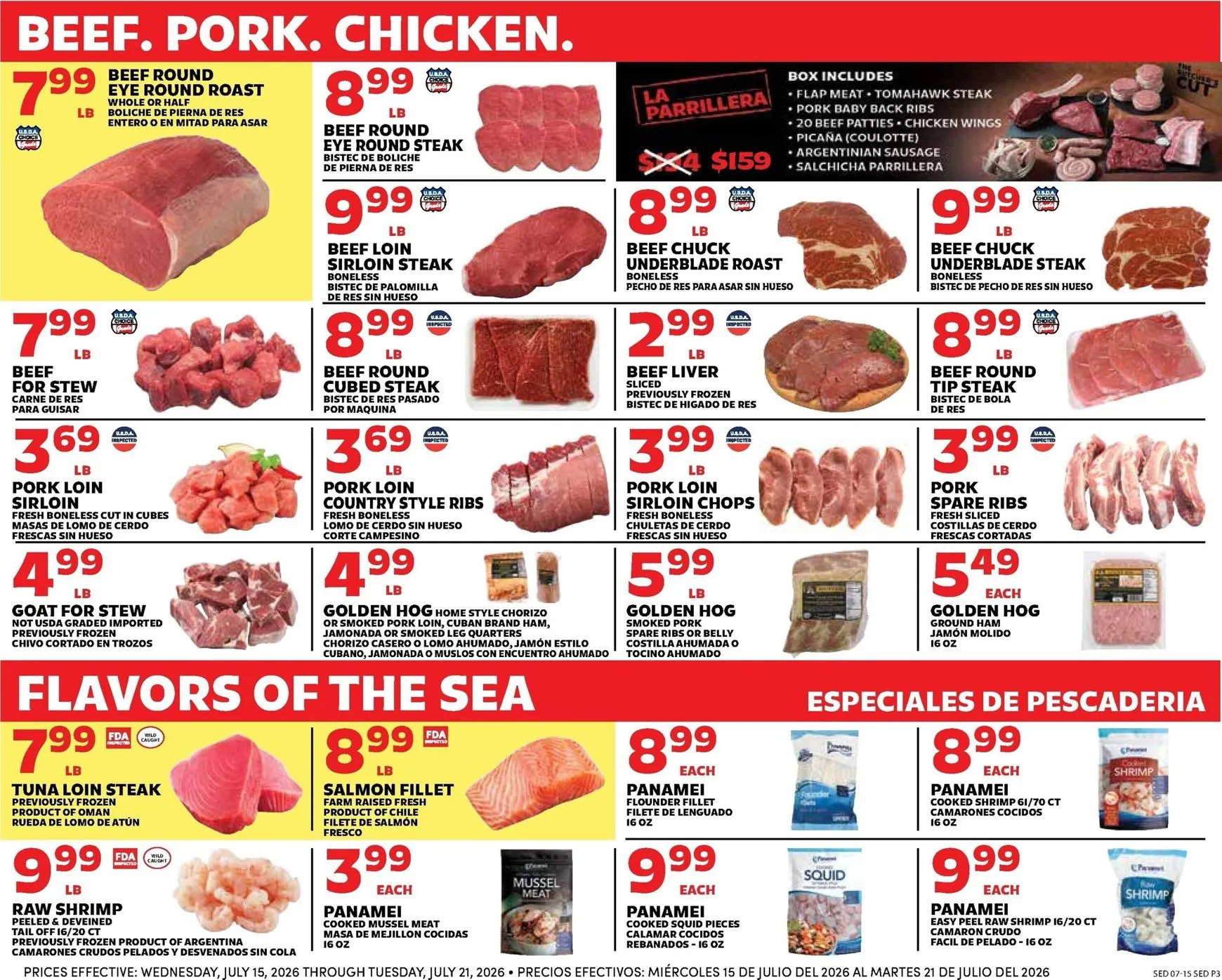 Weekly ad Current Sedano's leaflet valid from Wednesday 07/15/2026 to Tuesday 07/21/2026 from July 15 to July 21 2026 - Page 3