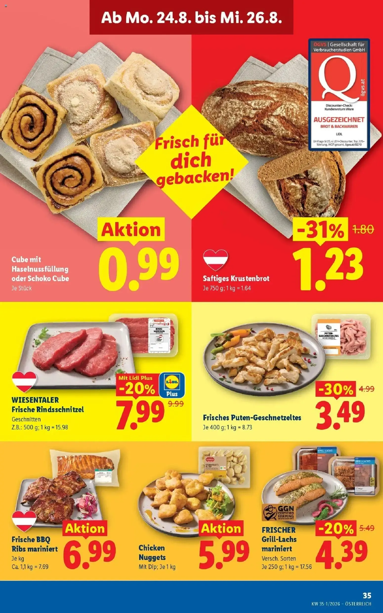 Lidl Plus - Österreichs günstigste Preise von 20. August bis 22. August 2026 - Flugblätt seite  42