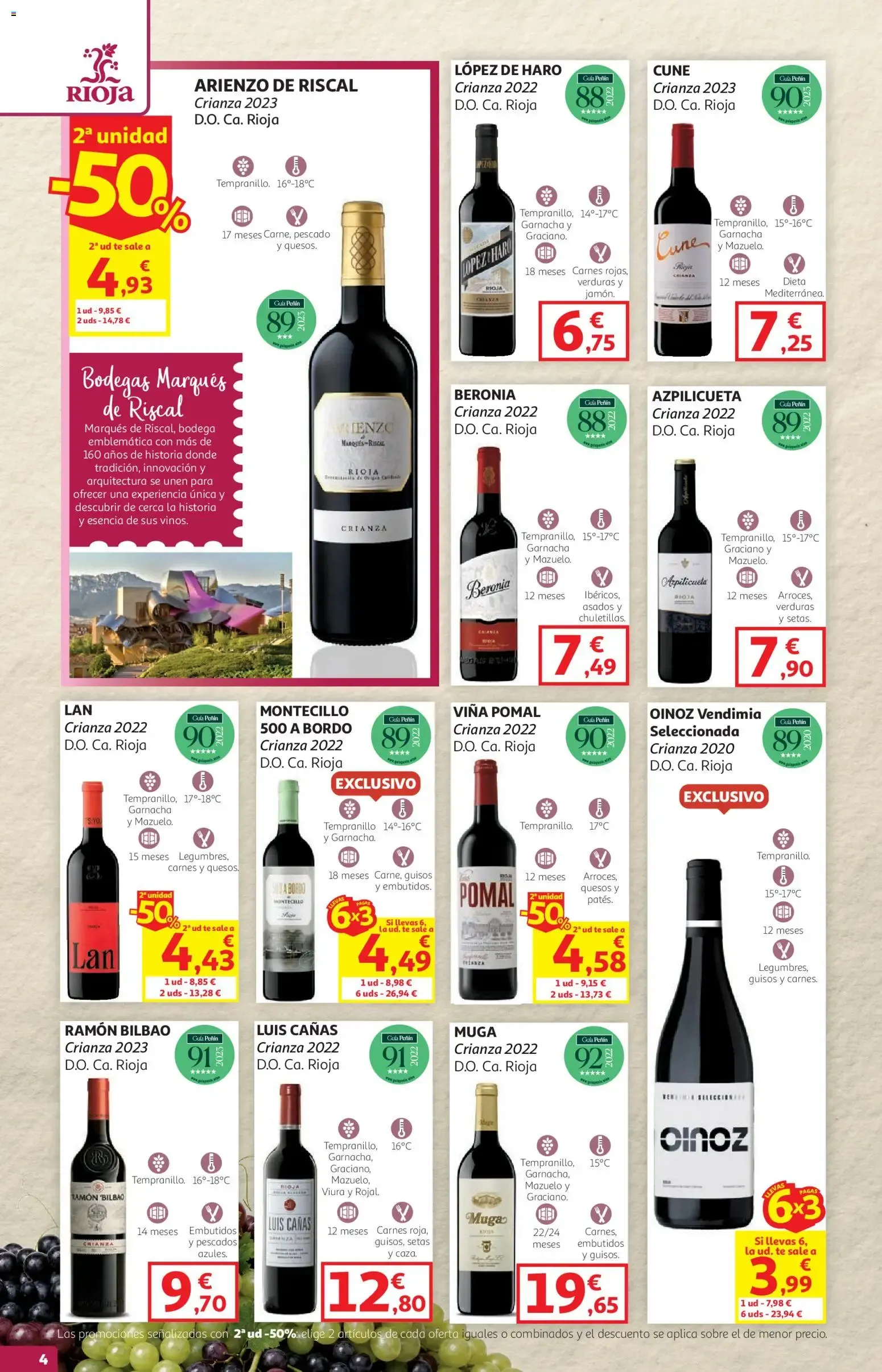 Catálogo de Alcampo - Feria del Vino SST 08/10/2026 - 25/10/2026 8 de octubre al 25 de octubre 2026 - Página 4