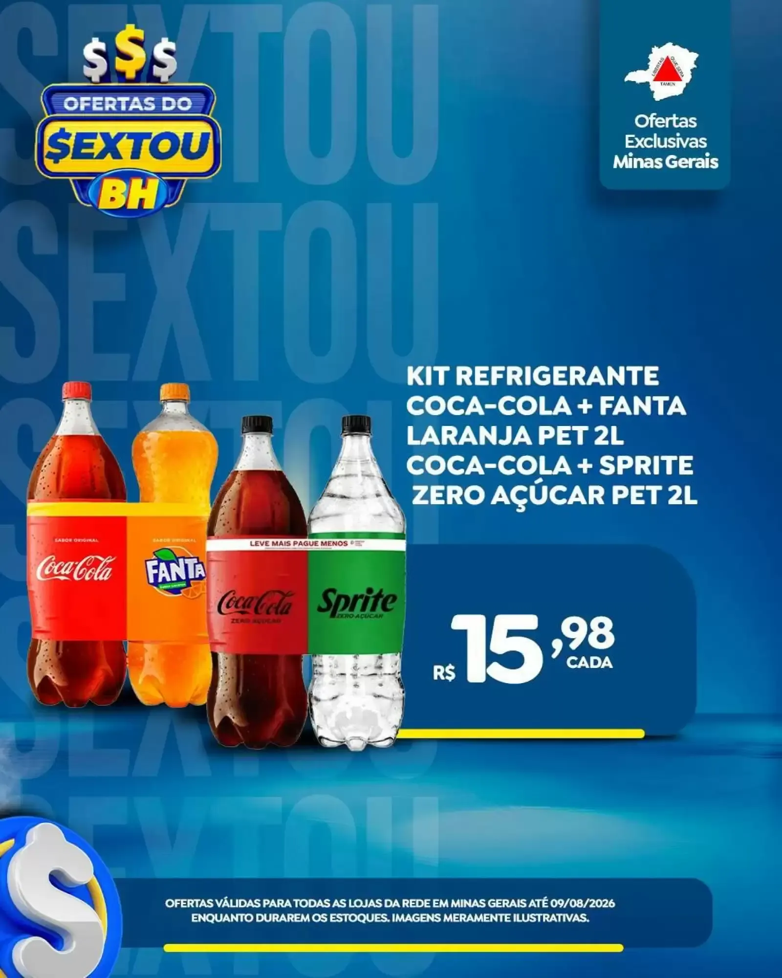 Encarte de Ofertas do Sextou BH 7 de agosto até 9 de agosto 2026 - Pagina 13