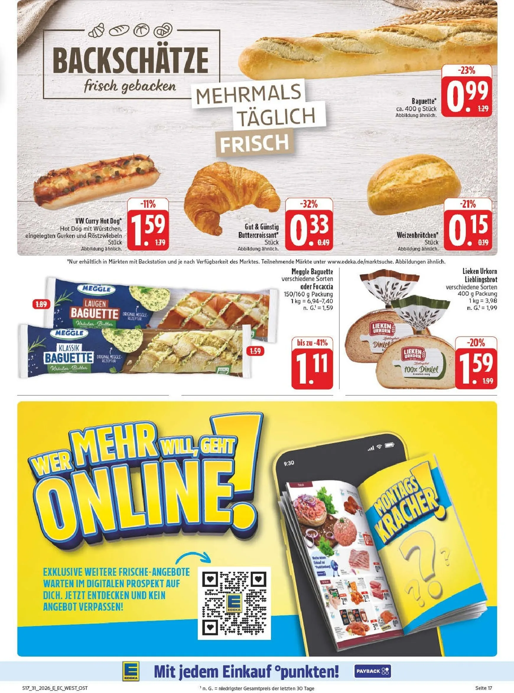 Edeka - Potrzebski Prospekt – von Montag 27.07.2026 bis Samstag 01.08.2026 von 27. Juli bis 1. August 2026 - Prospekt seite 21