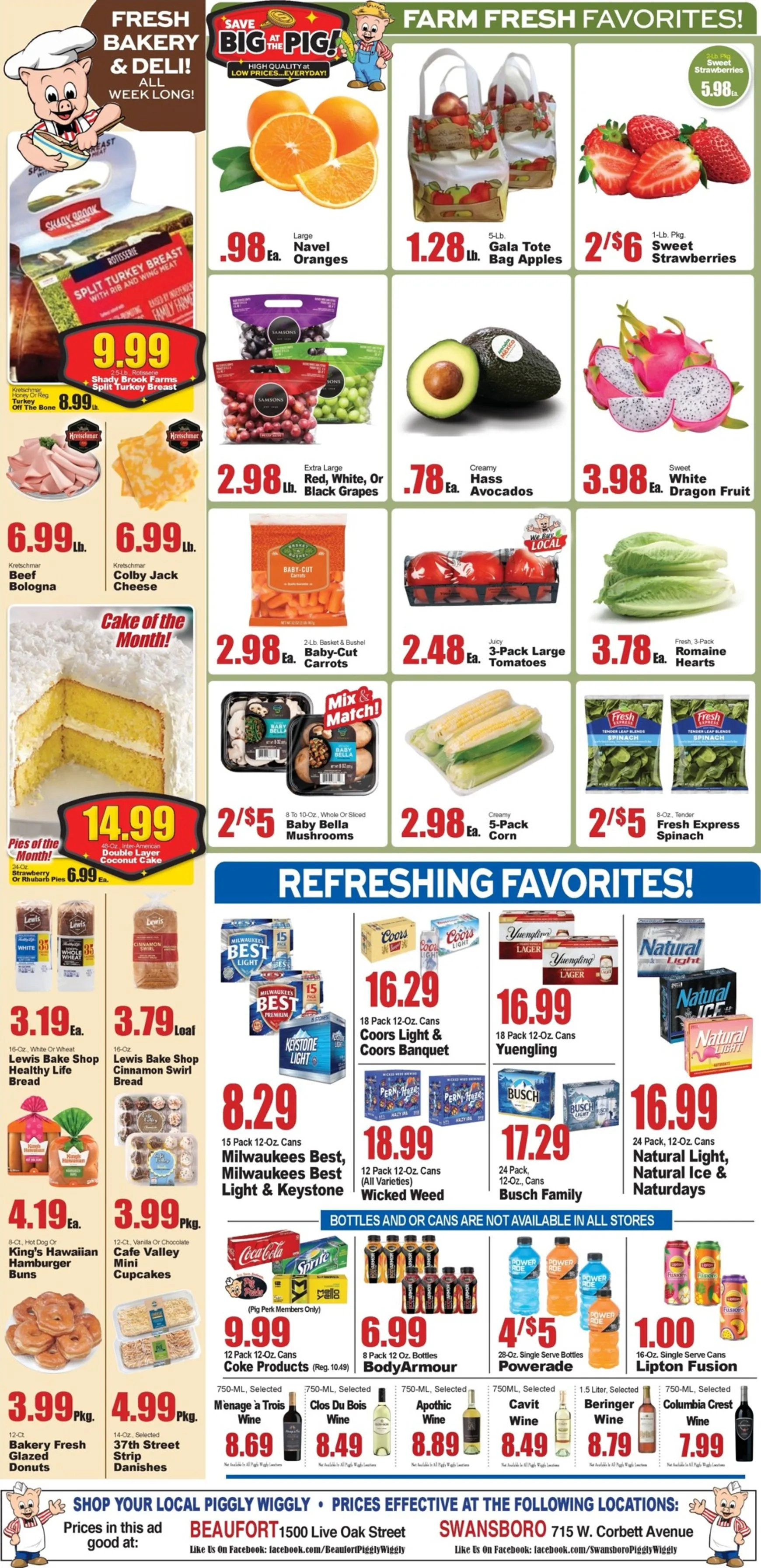 Weekly promotion Current Piggly Wiggly leaflet valid from Wednesday 08/12/2026 to Tuesday 08/18/2026 spanning from August 12 to August 18 2026 - Page 4 for Catalogue 365
