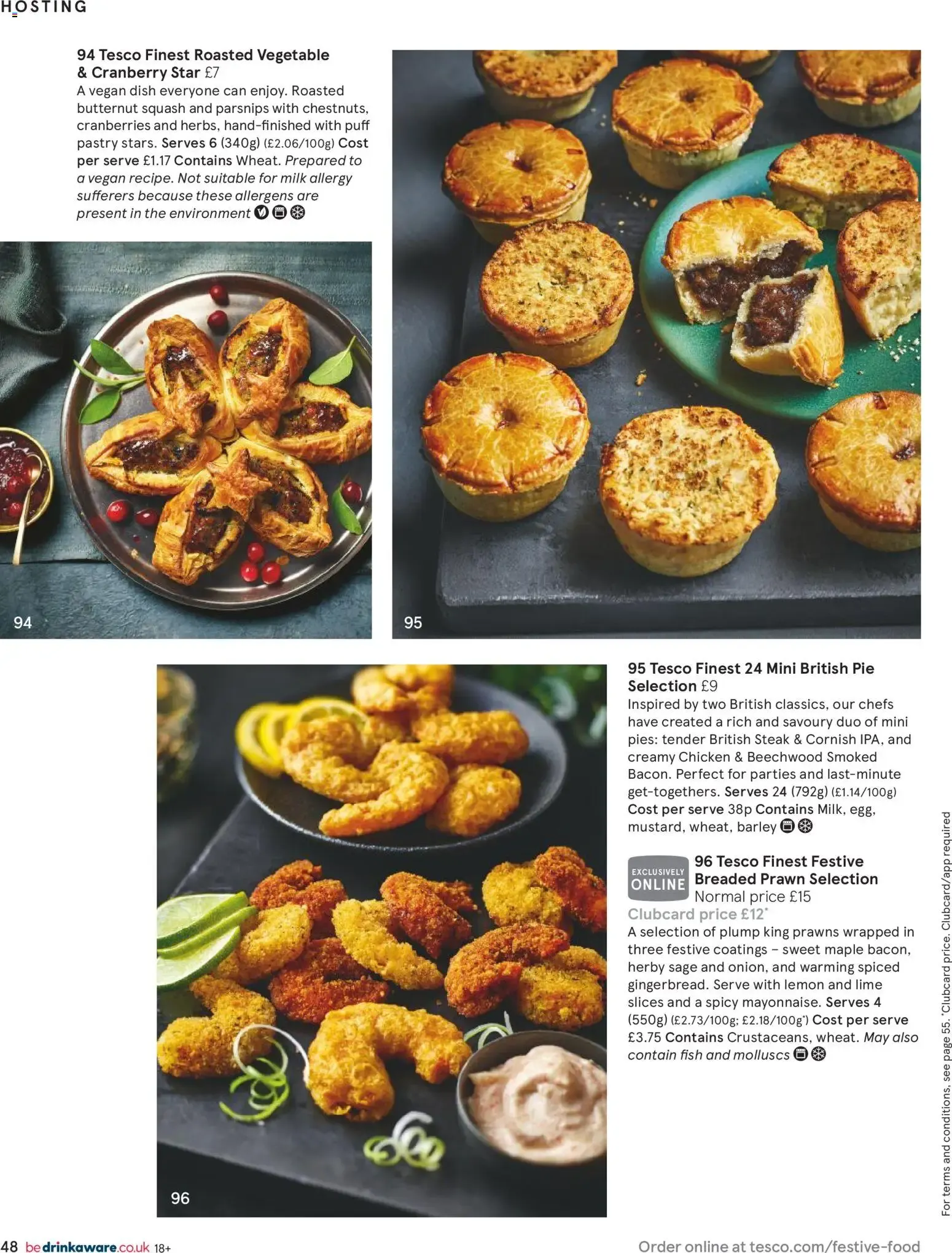 TESCO finest FESTIVE FOOD TO ORDER from 1 October to 31 October 2026 - Catalogue Page 47