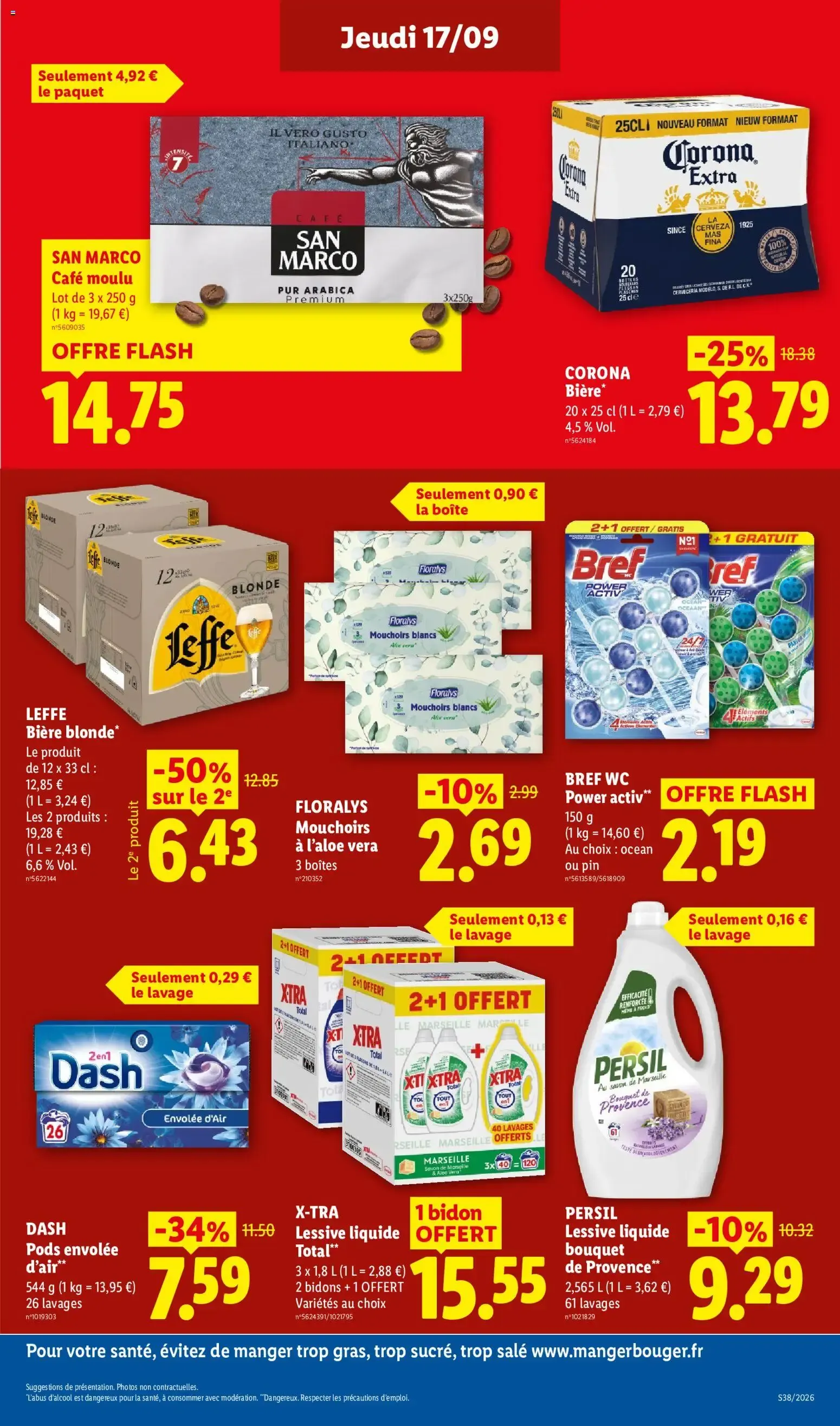 Lidl: Cap sur l'Italie! du 17 septembre au 23 septembre 2026 - Catalogue page 17