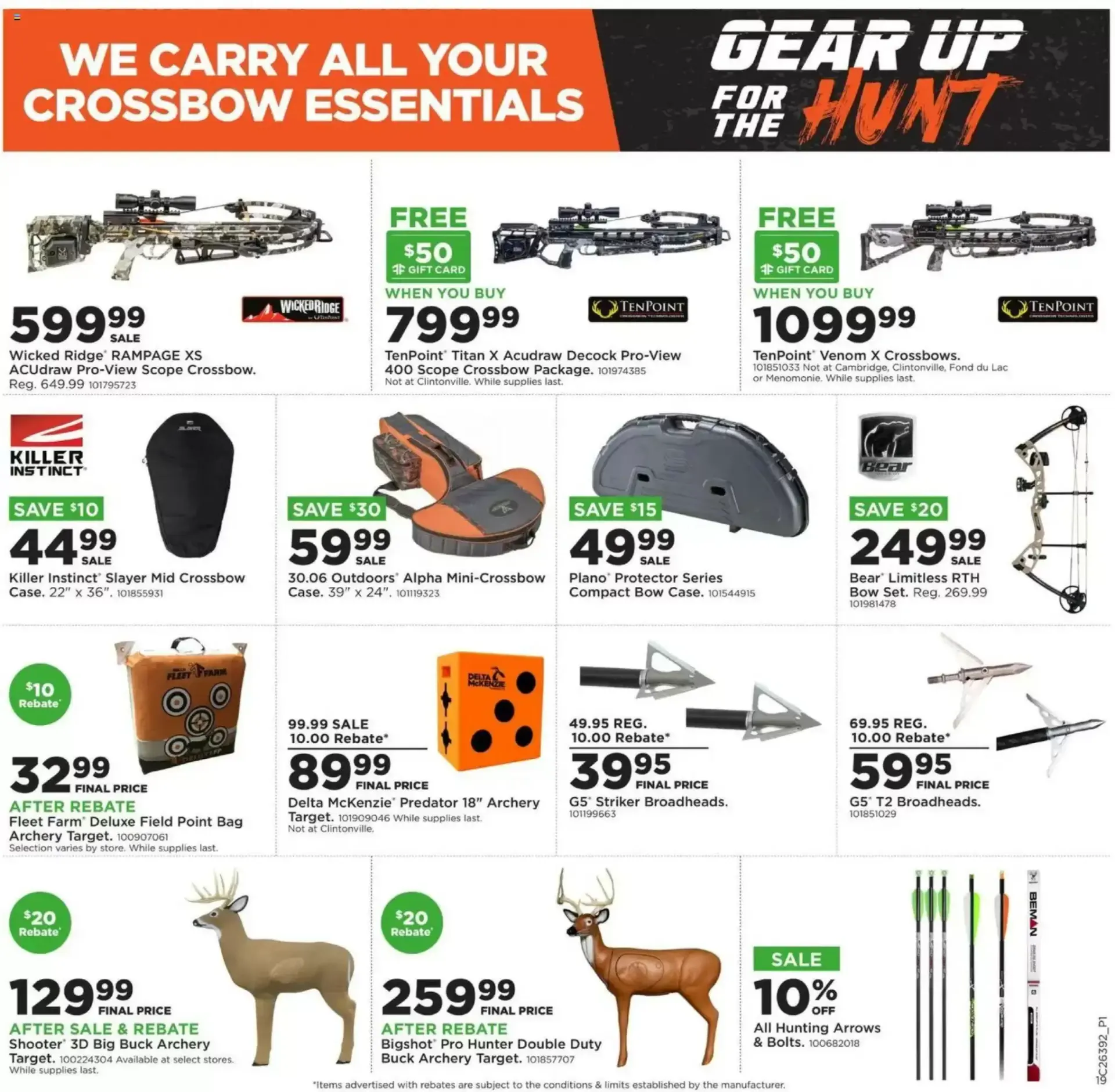 Weekly ad Fleet Farm - Gear Up For The Hunt from September 21 to October 4 2026 - Page 19