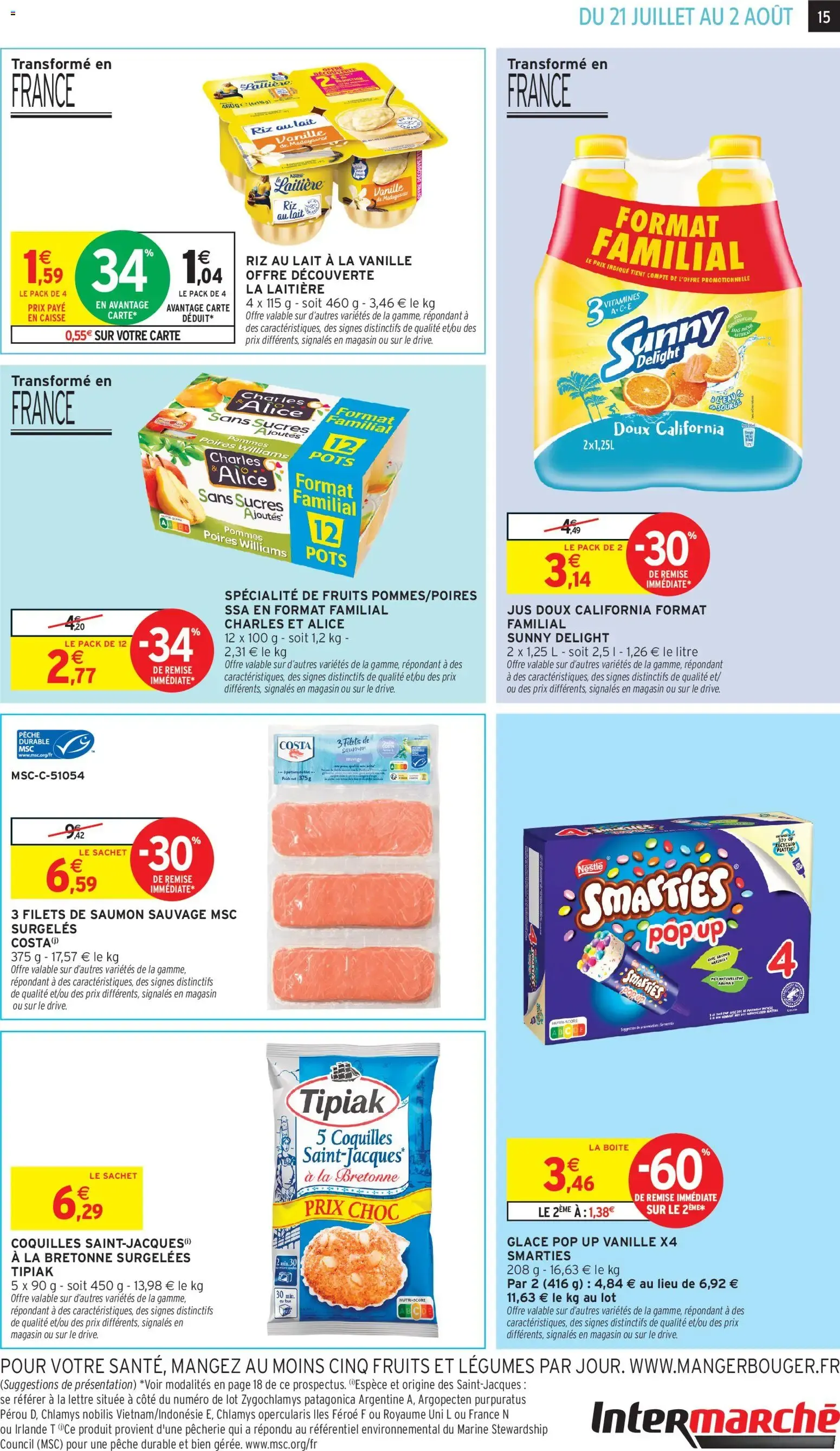 Intermarché offres de la semaine à partir du 21/07/2026 - promo en ligne du 21 juillet au 2 août 2026 - Catalogue page 15