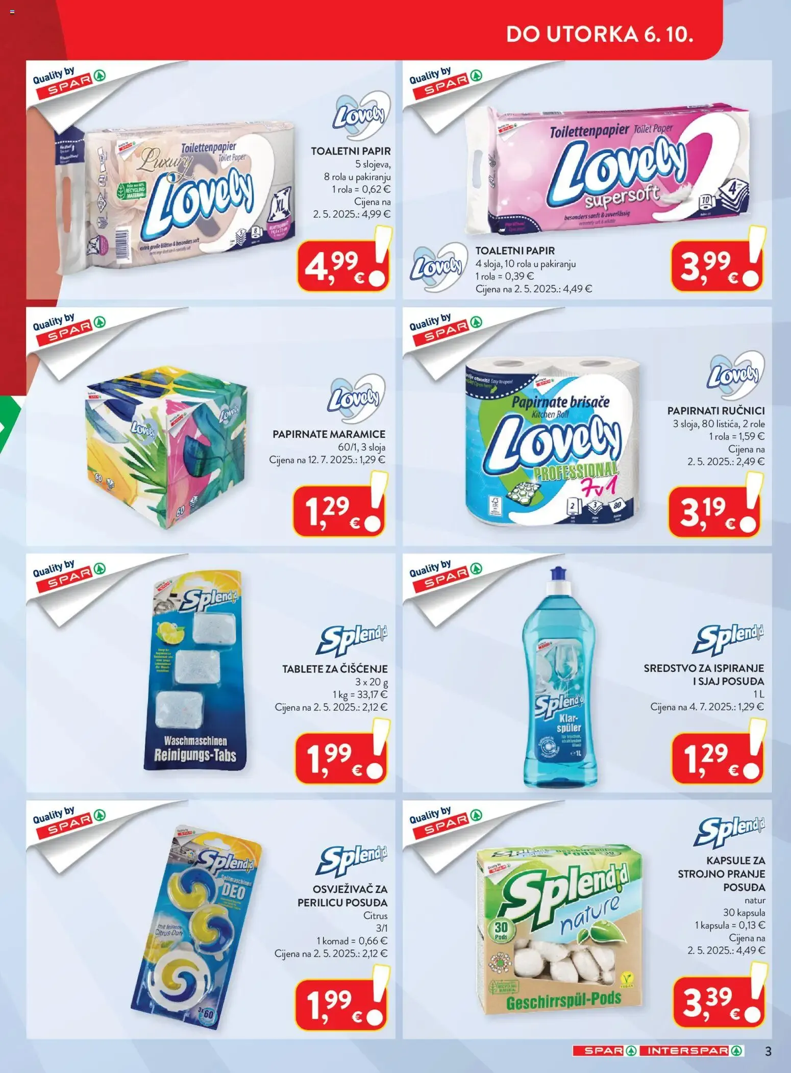 Katalog Spar Katalog novi od 30.09.2026 na listanje > letak digitalni od 30. rujna do 6. listopada 2026. - Pregled Stranica 3