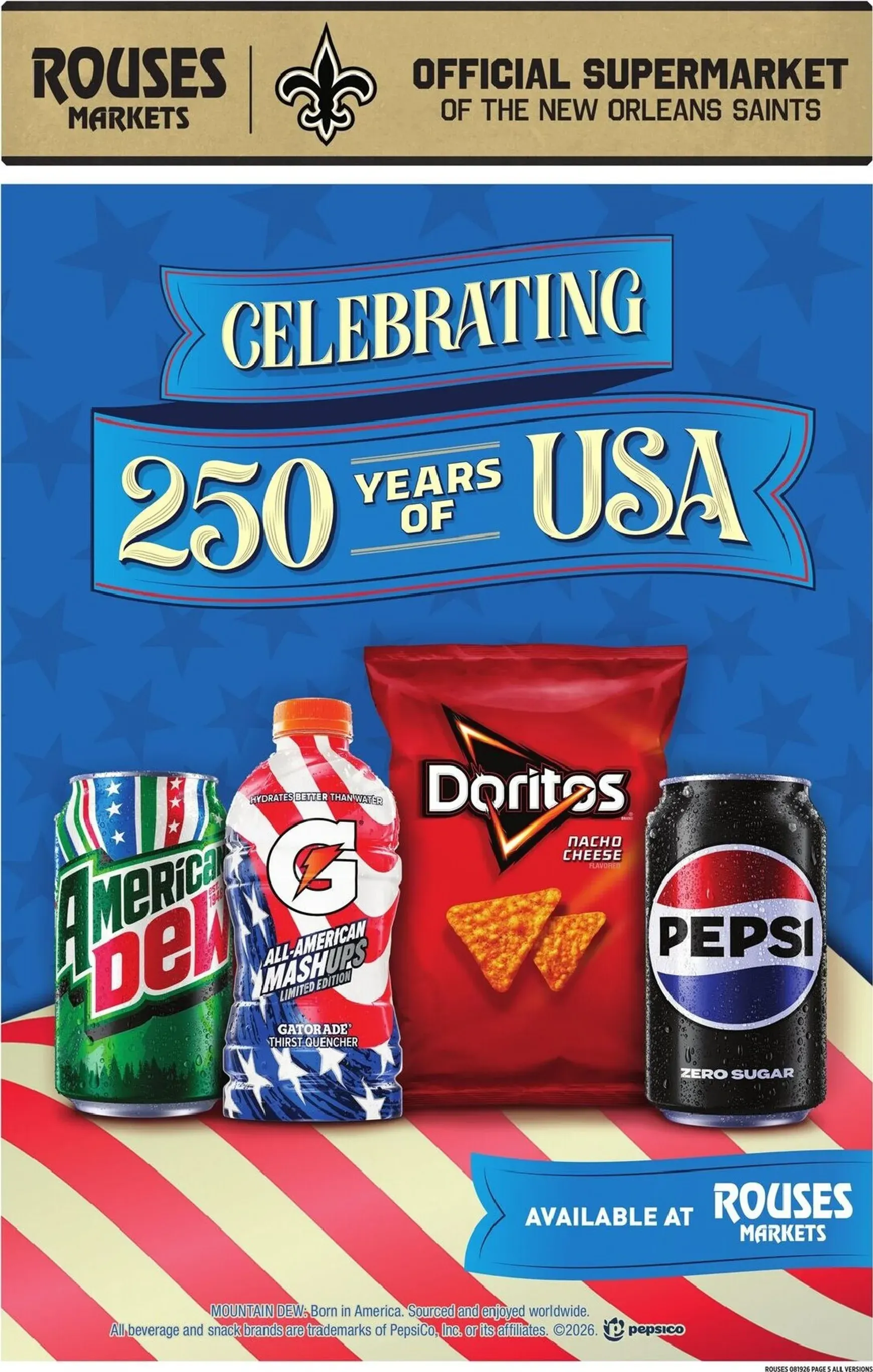 Weekly promotion Current Rouses Markets leaflet valid from Wednesday 08/19/2026 to Wednesday 08/26/2026 spanning from August 19 to August 26 2026 - Page 7 for Catalogue 365