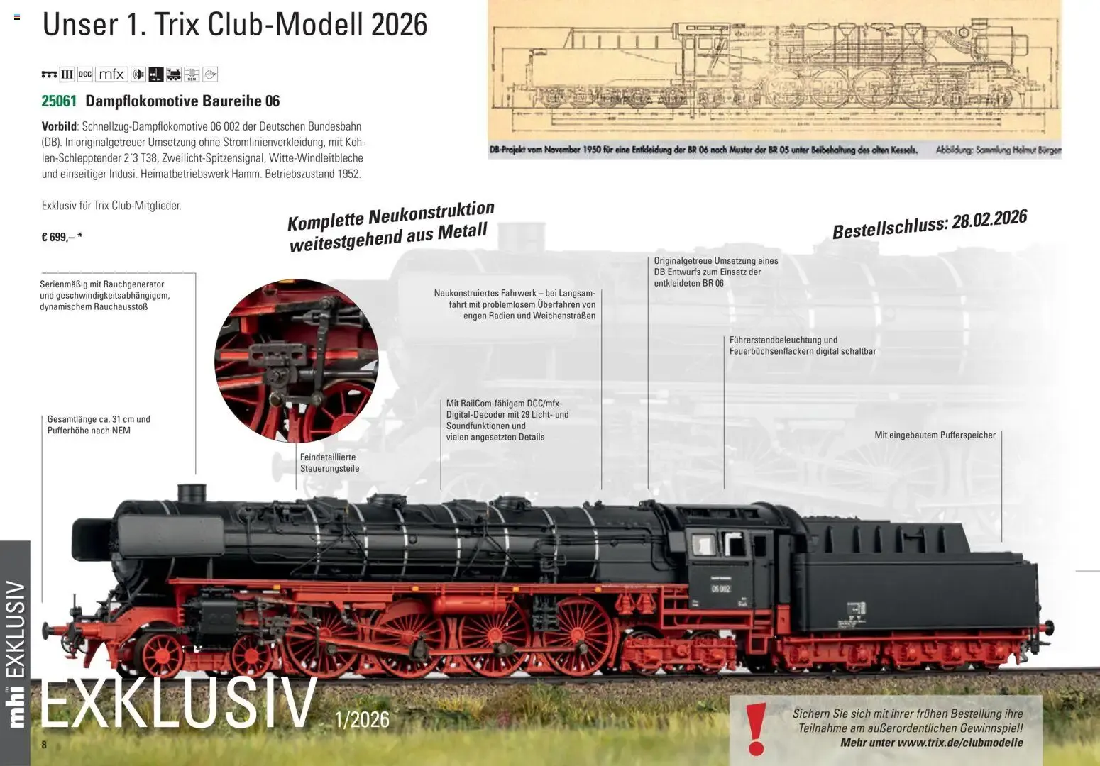 Trix H0 Neuheiten 2026 von 1. Januar bis 31. Dezember 2026 - Prospekt seite 10