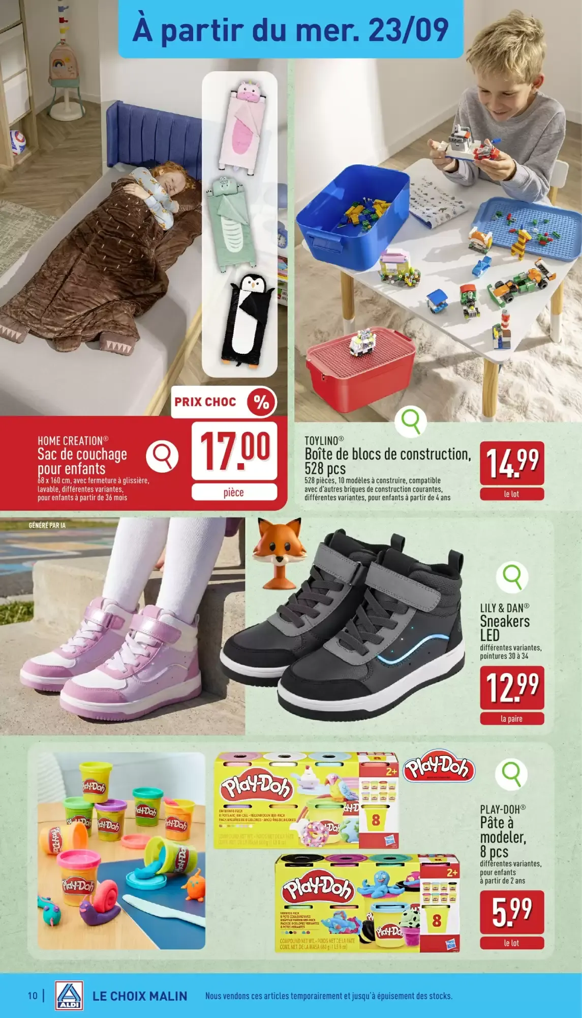 ALDI Dépliant du 21/09 au 26/09 van 21 september tot 26 september 2026 - folder pagina 10