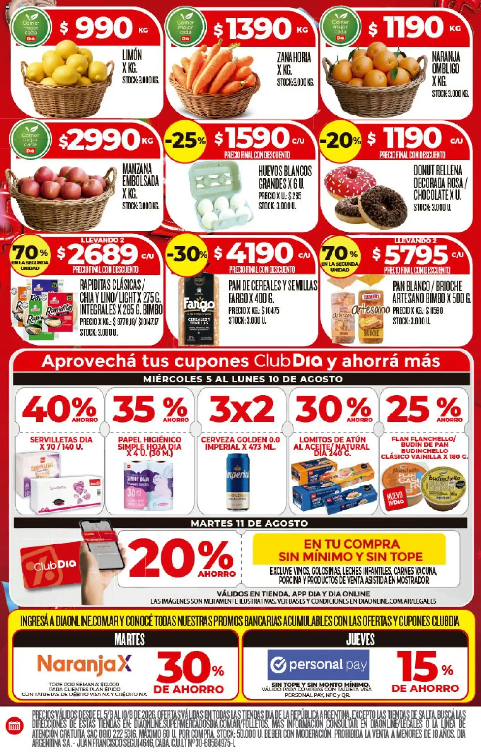 Ofertas de SUPERMES de OFERTONES 5 de agosto al 10 de agosto 2026 - Página 3 del catálogo