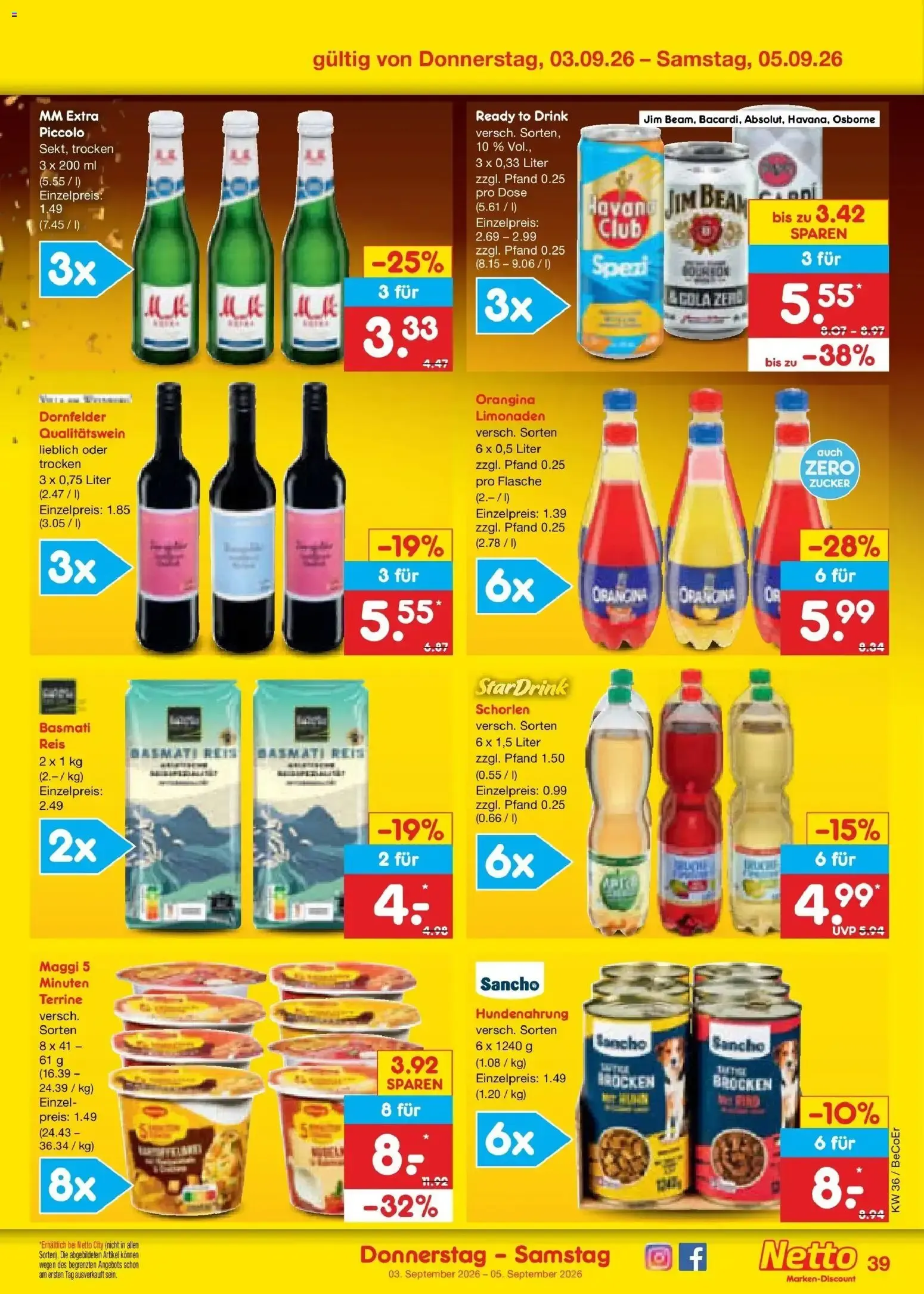 Netto Marken-Discount Prospekt Kremmen (ab 31.08.2026) » Angebote von 31. August bis 5. September 2026 - Prospekt seite 51