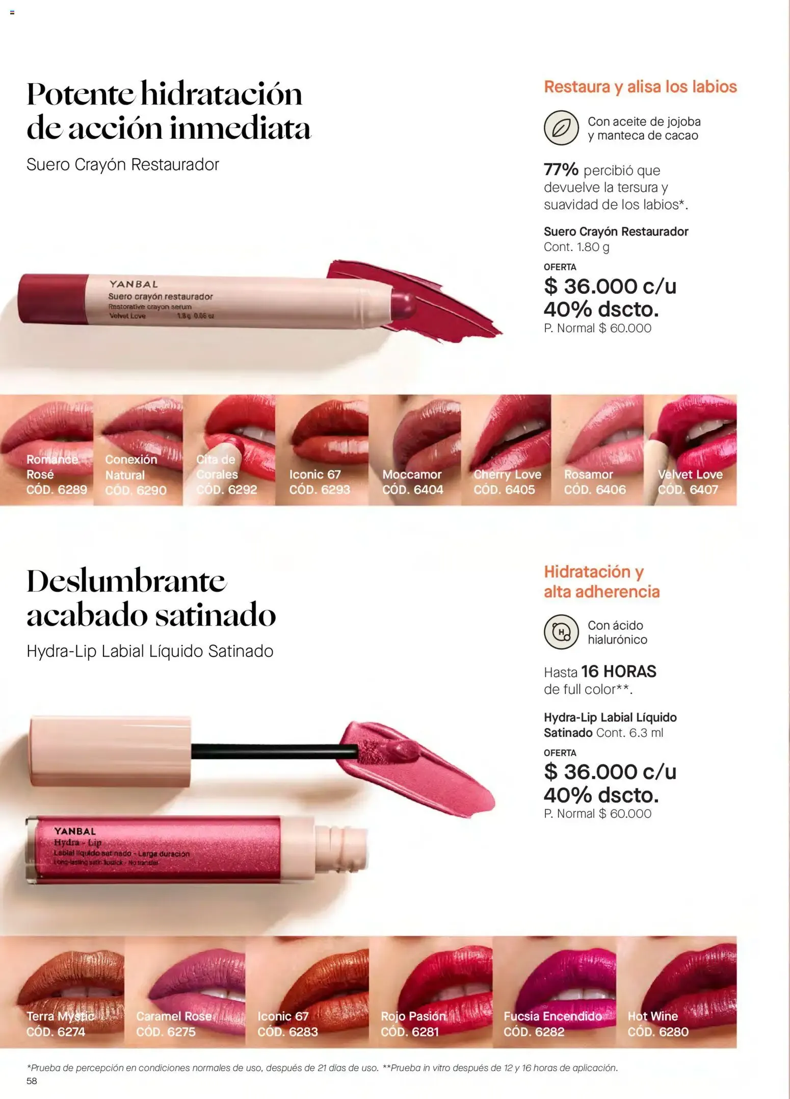 Catalogo de Yanbal catálogo desde el 20/06/2026 > Revistas Junio 20 de junio al 17 de julio 2026 - Pag 58