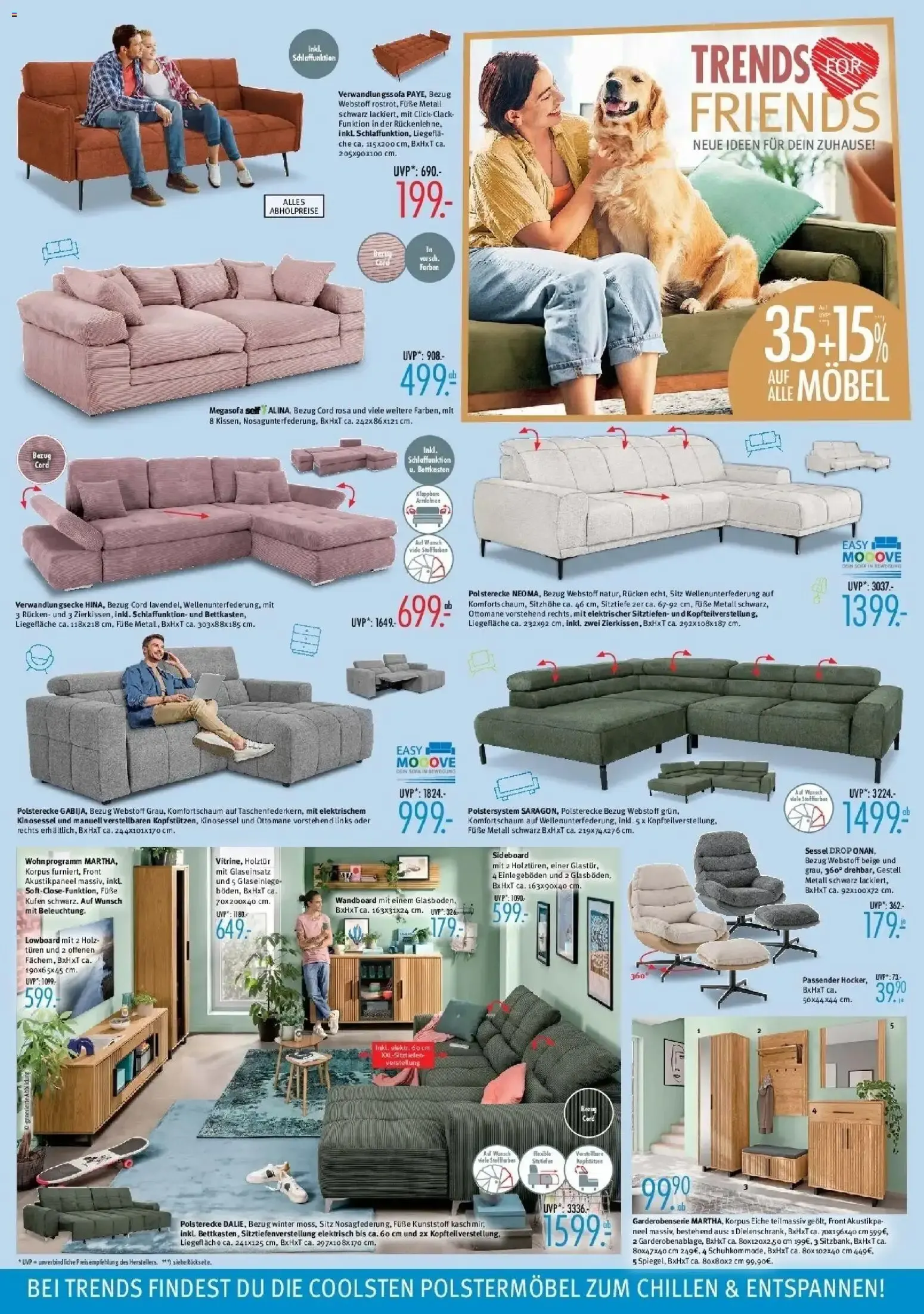 TRENDS FOR FRIENDS - NEUE IDEEN FÜR DEIN ZUHAUSE! von 25. Juli bis 21. August 2026 - Prospekt seite 2