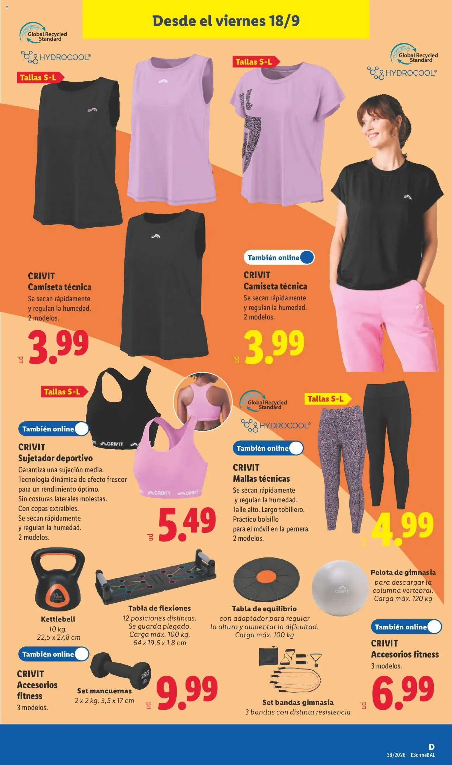 Catálogo de Lidl folleto de bazar del 14/09/2026 | Ofertas 14 de septiembre al 20 de septiembre 2026 - Página 25