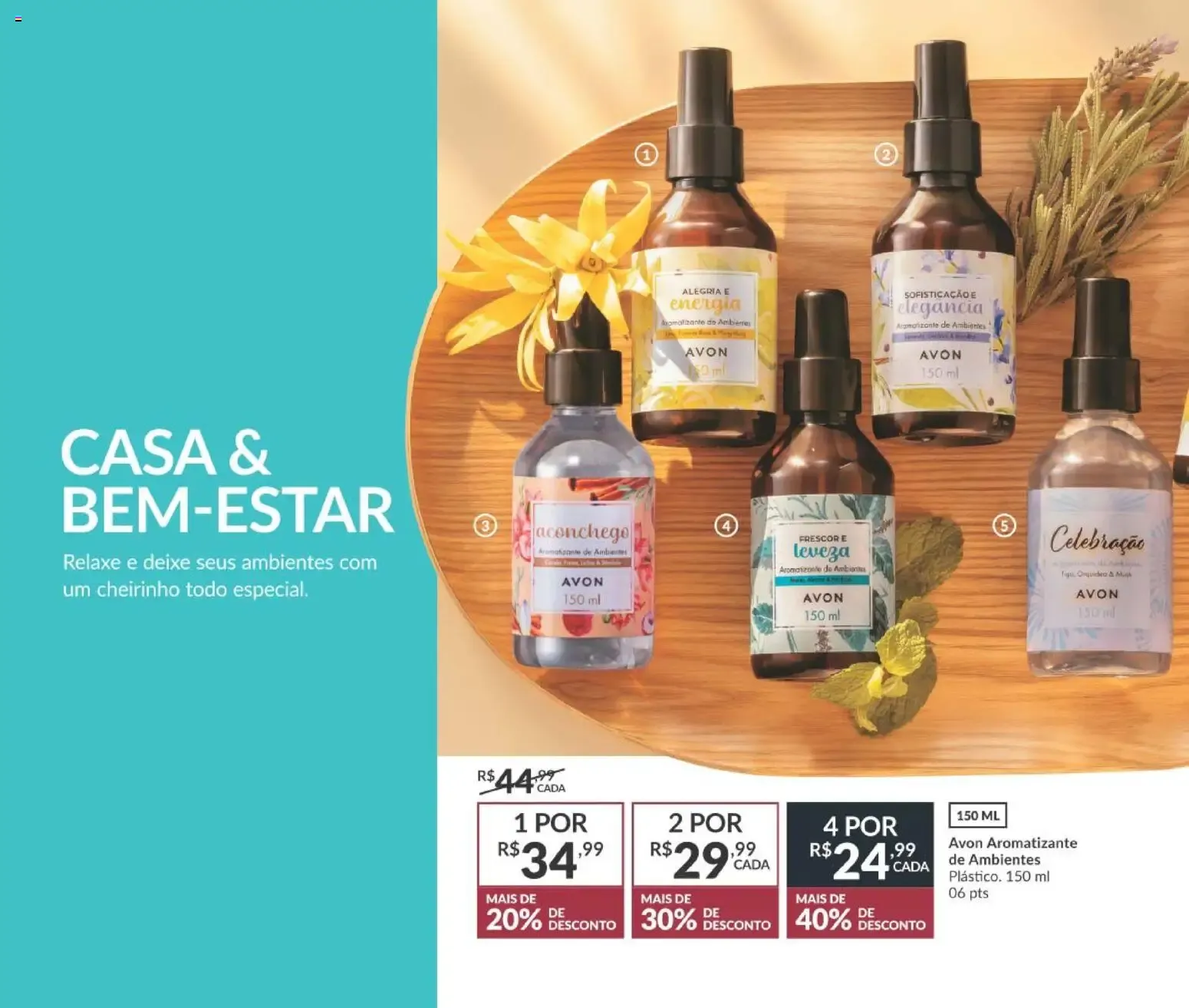 Encarte de Revista Avon - Campanha 14: Casa & Estilo de 01/09/2026 | Promoção Online 1 de setembro até 21 de setembro 2026 - Pagina 50