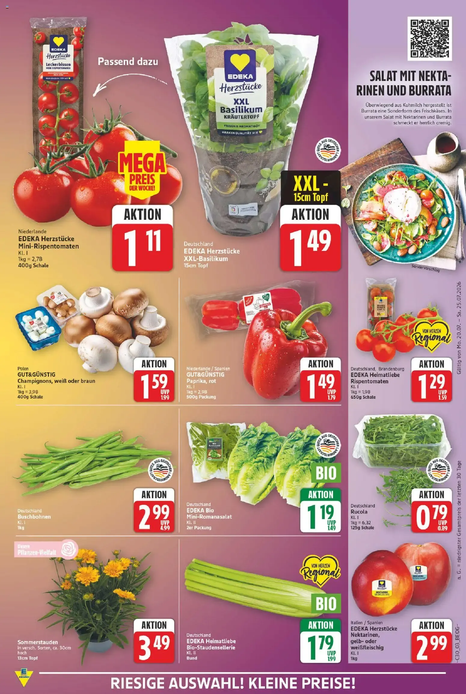 Edeka Center Prospekt von 20. Juli bis 25. Juli 2026 - Prospekt seite 4
