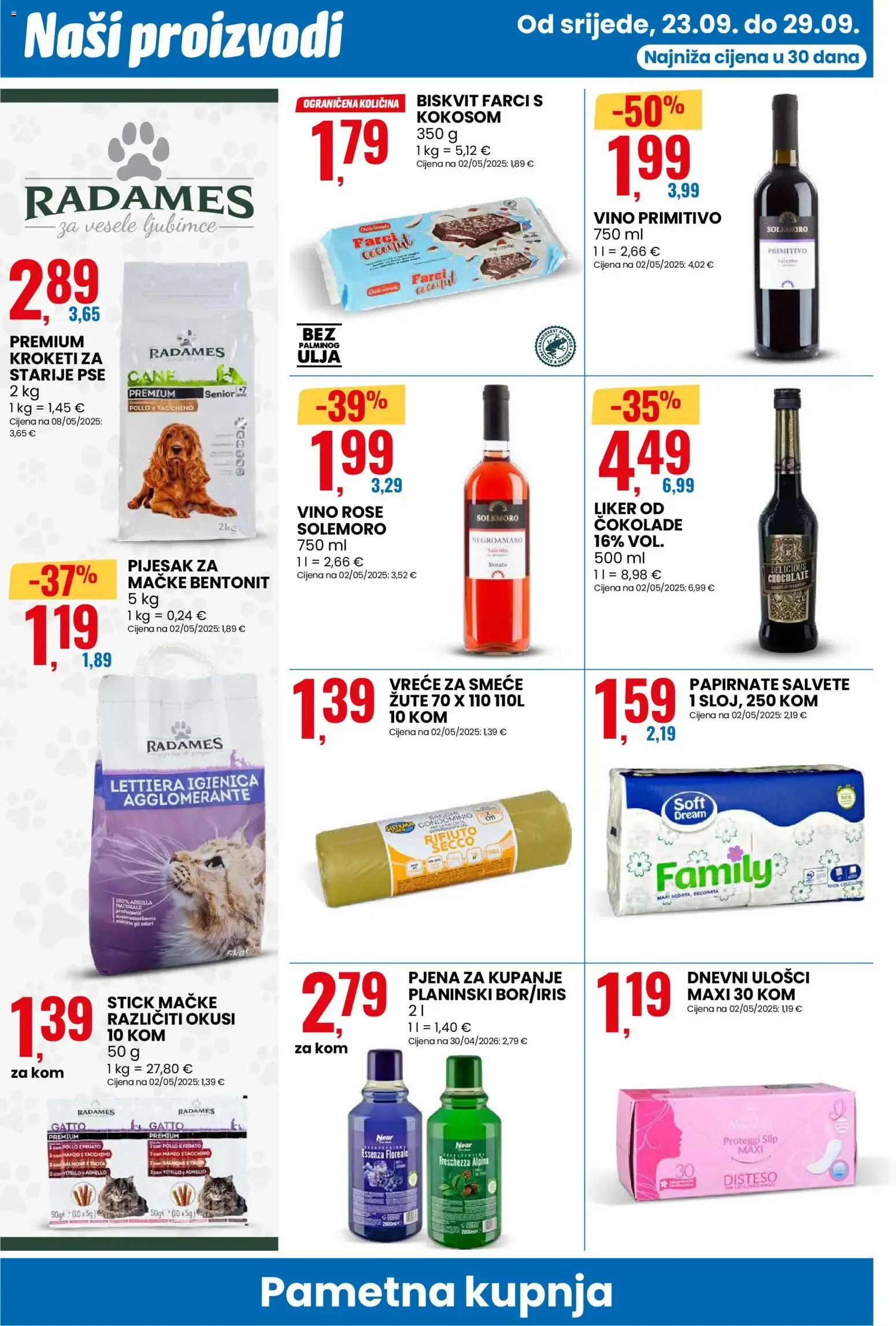 Katalog Eurospin Katalog novi od 23.09.2026 na listanje > letak digitalni od 23. rujna do 29. rujna 2026. - Pregled Stranica 14